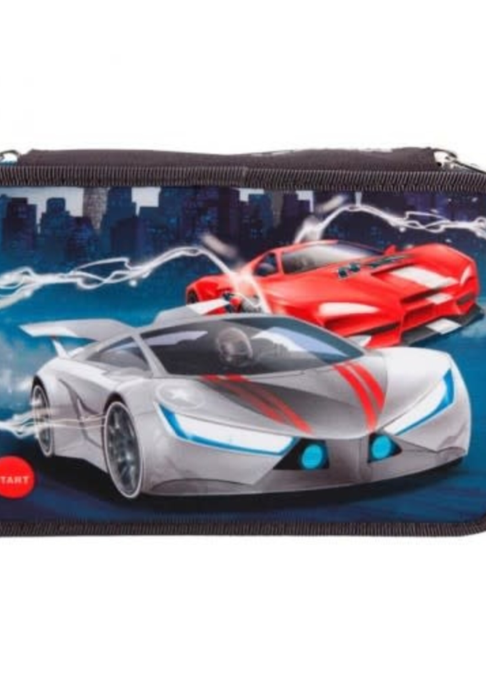 Monster cars Monster Cars 3-vaks etui gevuld met LED