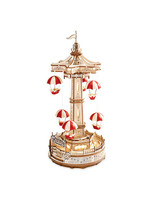 Rolife Robotime - Parachute Tower (houten bouwpakket)
