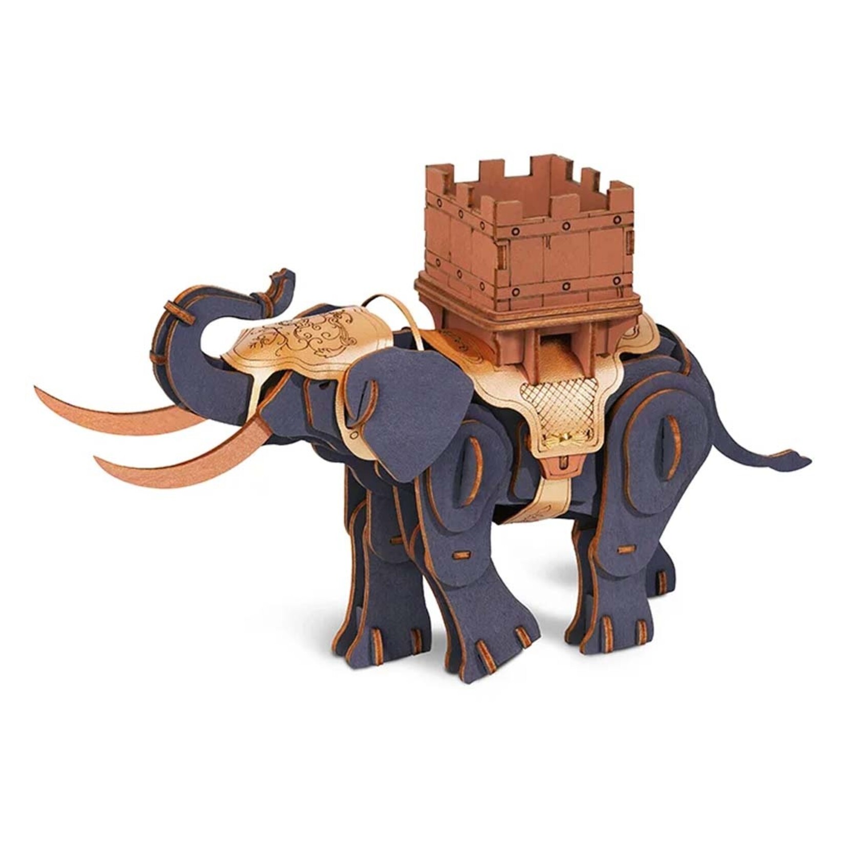 Rolife Robotime - Warrior Elephant (houten bouwpakket)