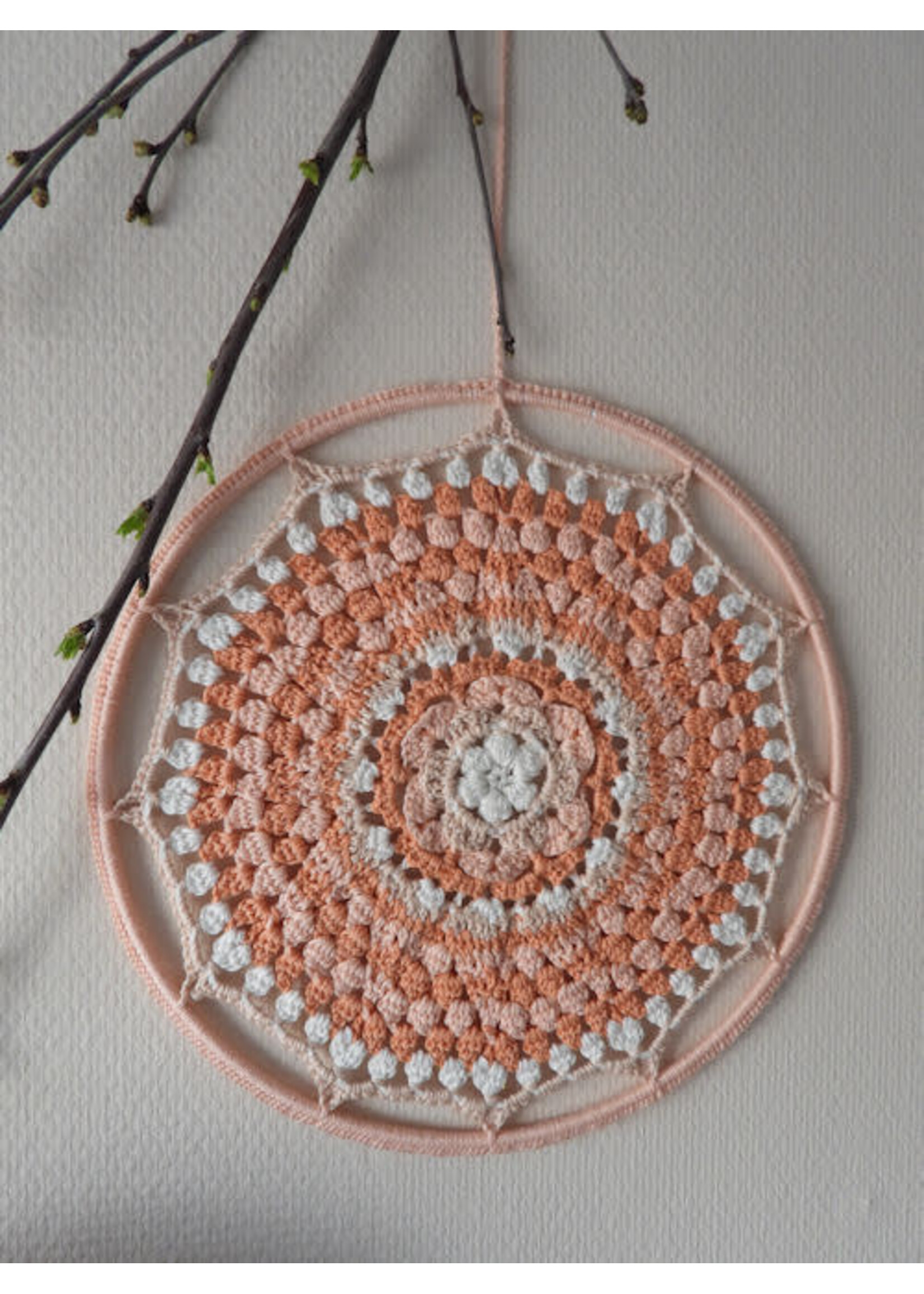 Funny haakpakketten Funny Mandala Spring - 30 cm (haakpakket)