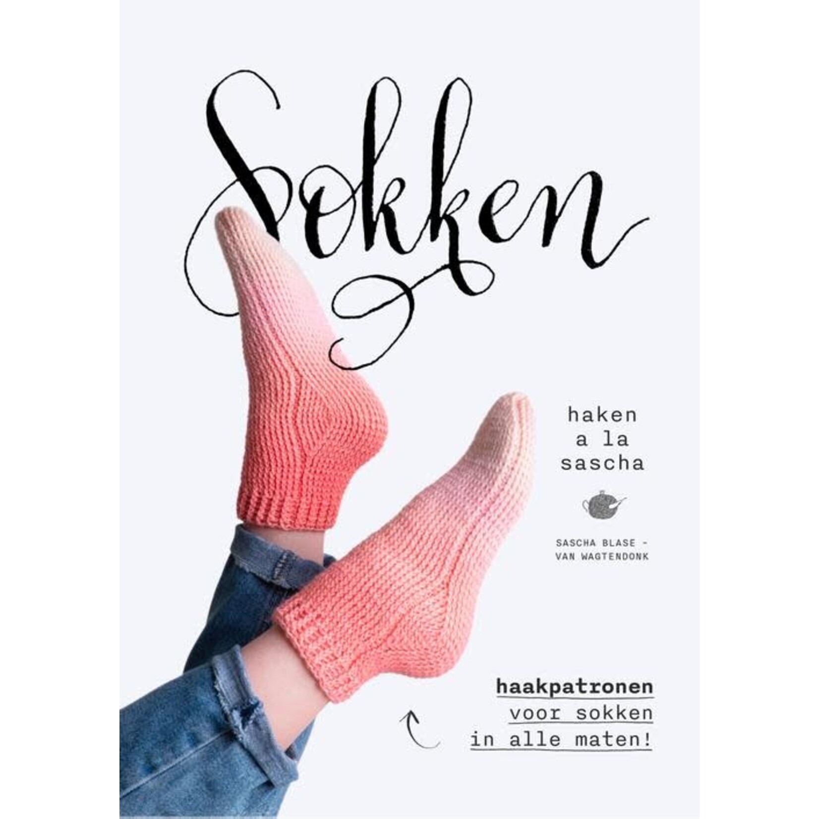 Boek Boek - Sokken haken a  la Sascha