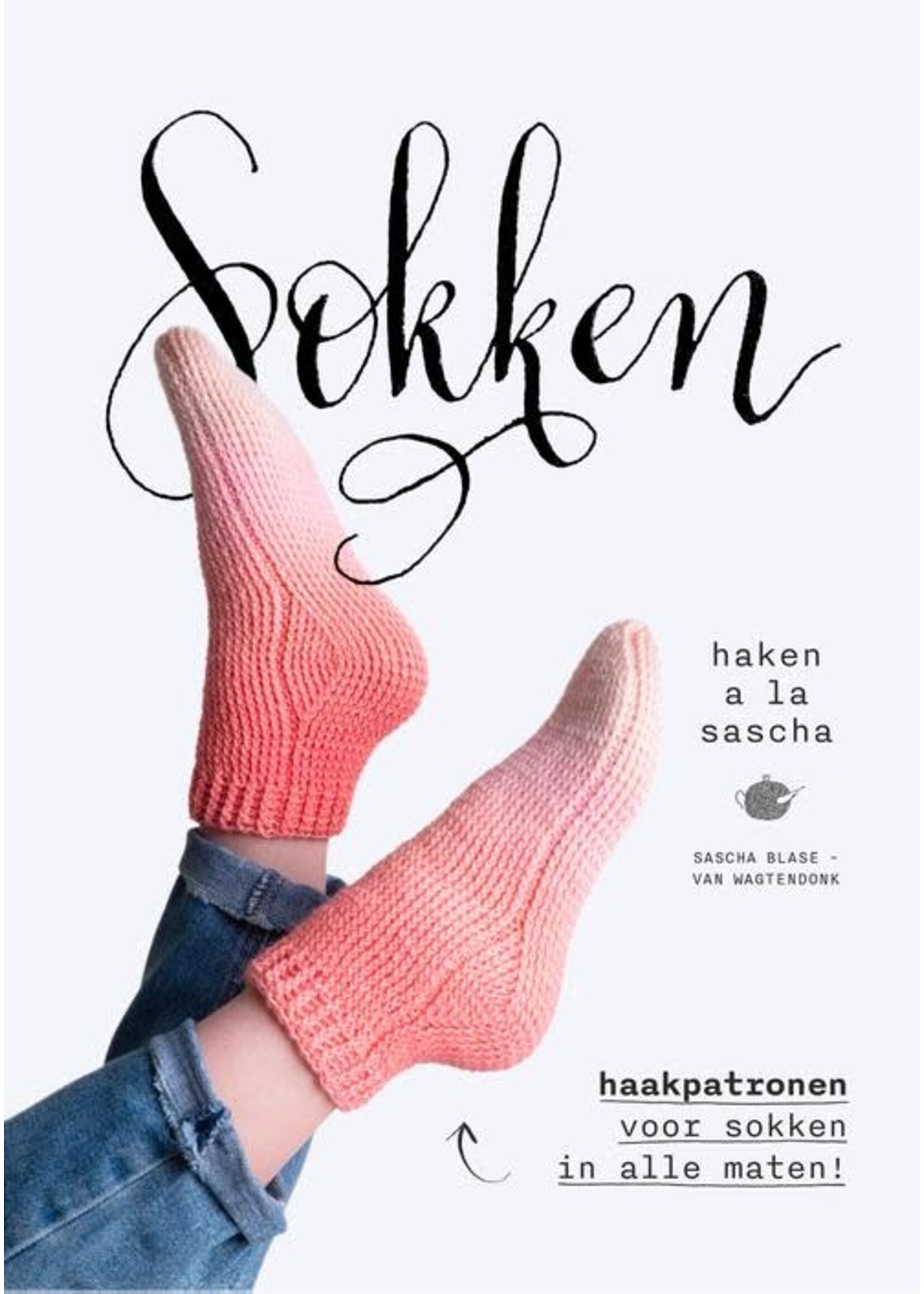 Boek Boek - Sokken haken a  la Sascha