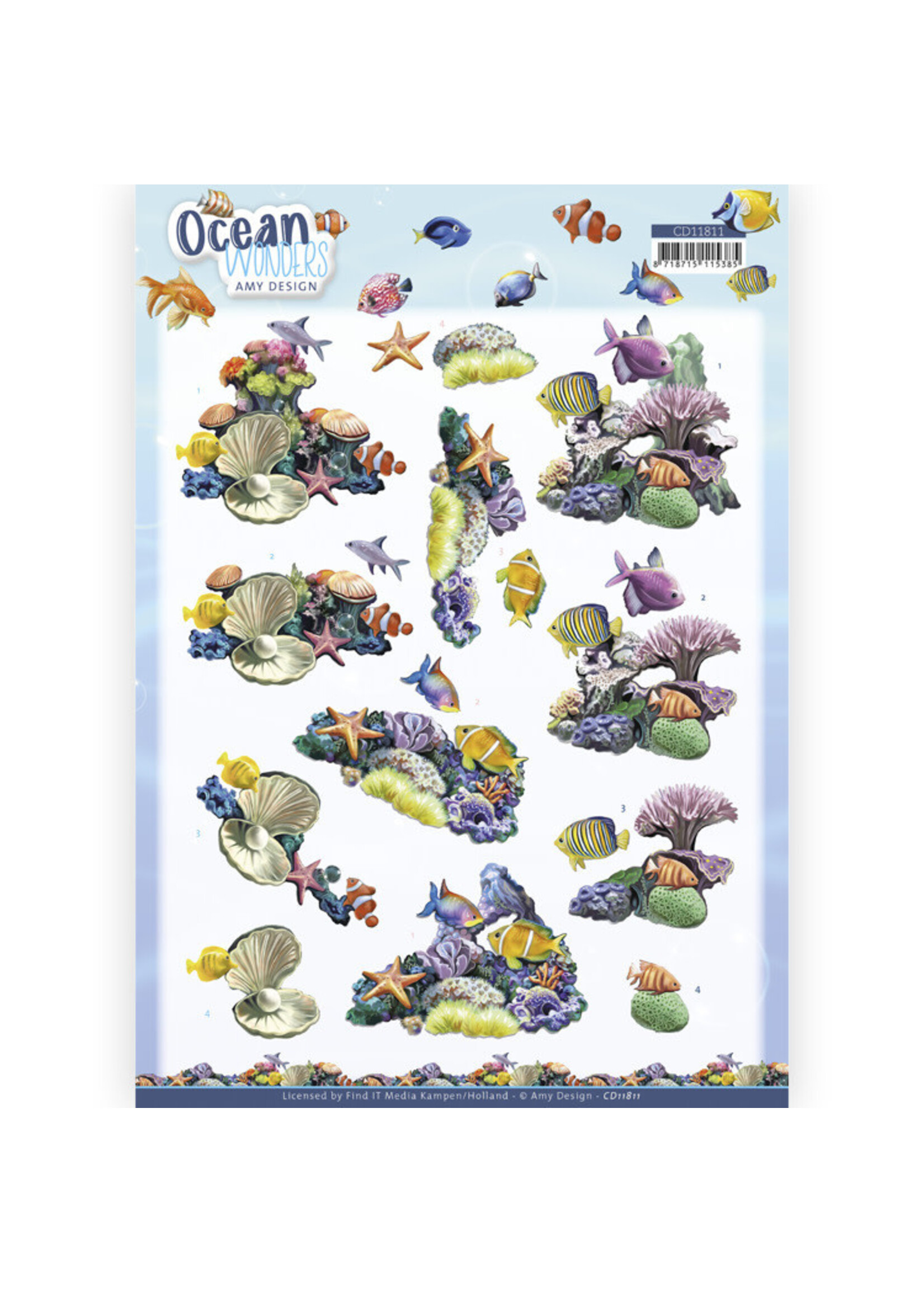 find it 3d cutting sheet coral reef