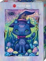 Heye Heye Puzzel Witch Cat (1000 stukjes)