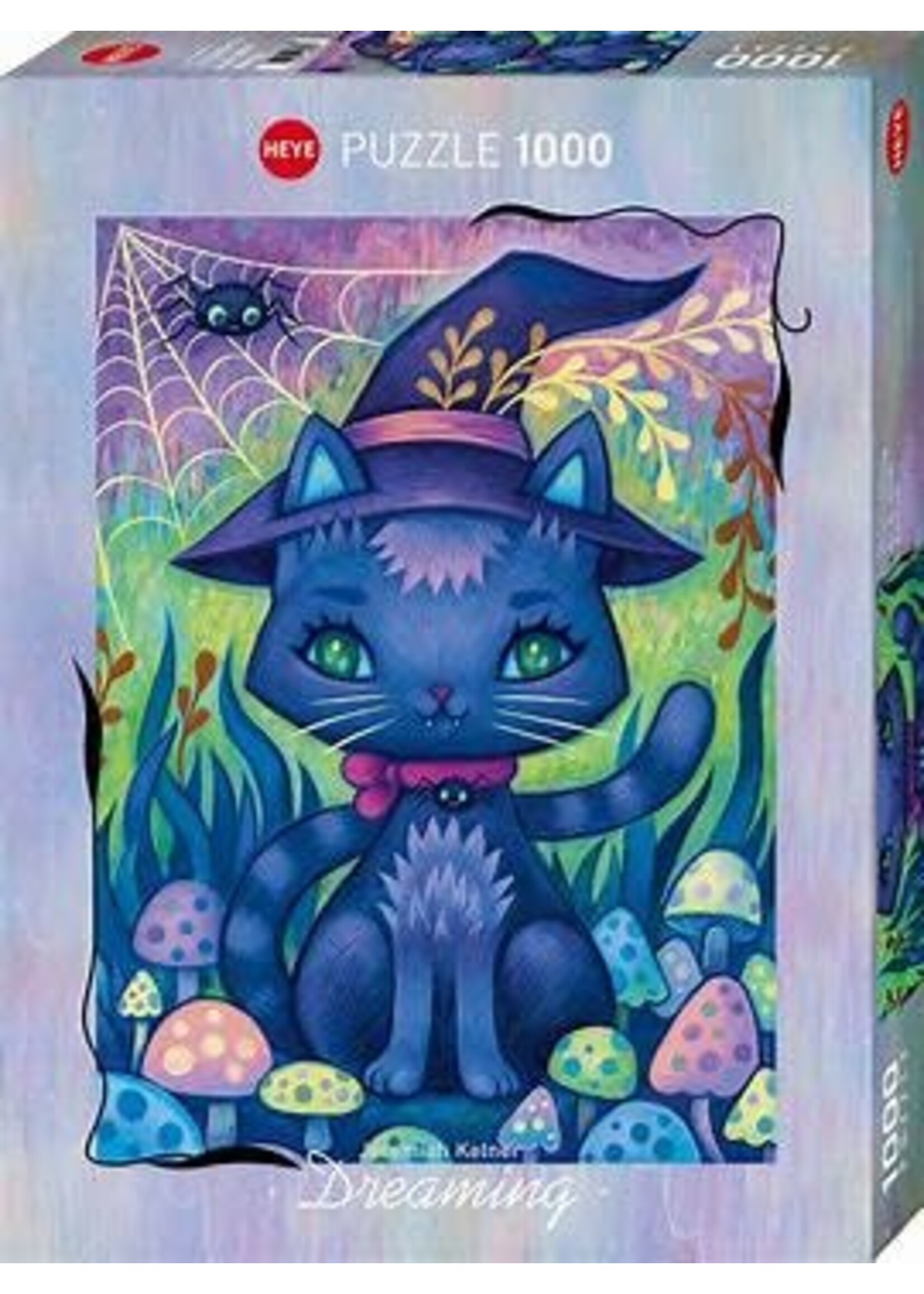Heye Heye Puzzel Witch Cat (1000 stukjes)