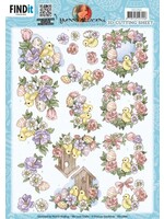 find it 3D cutting sheets Easter chick