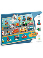 Djeco Djeco Houten Puzzel Vroom