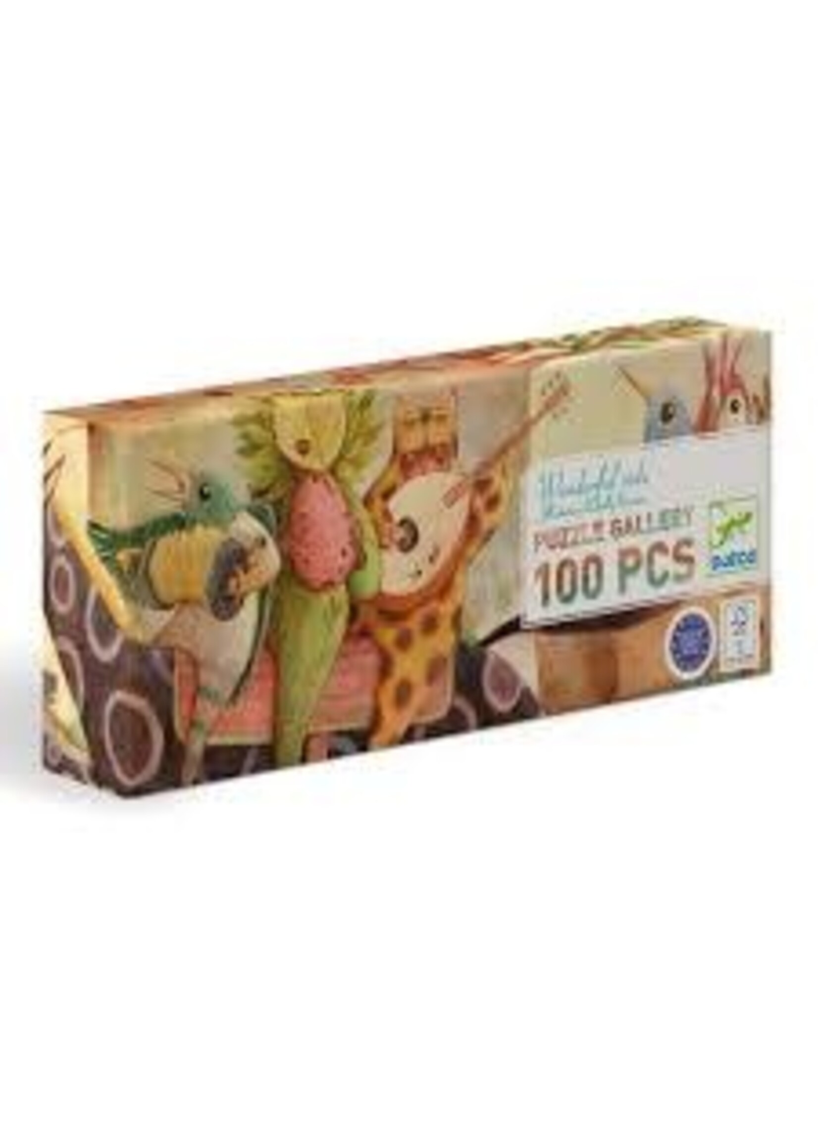 Djeco Djeco Gallery Puzzel Wonderfull Ride (100 stukjes)
