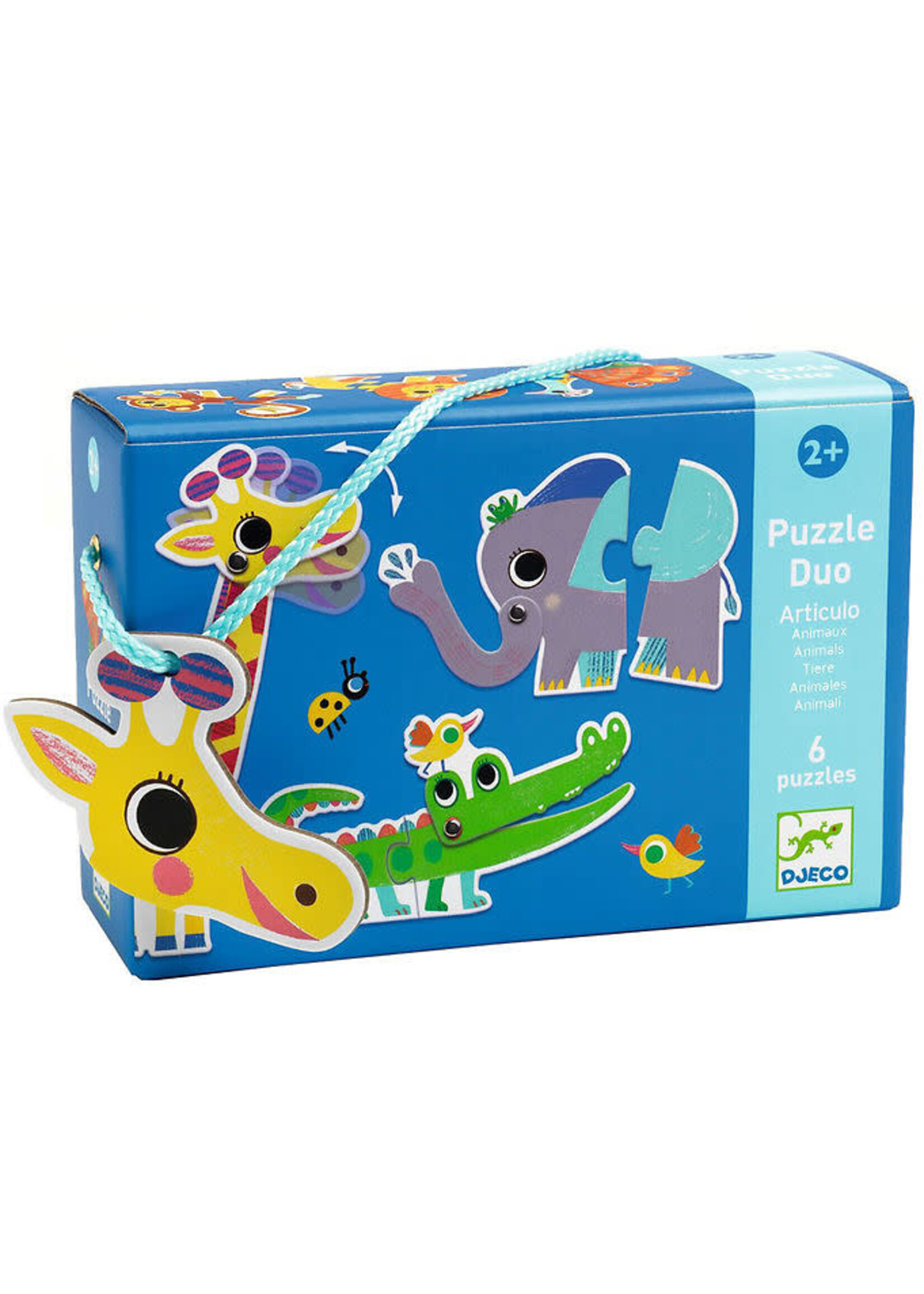 Djeco Djeco Puzzel Duo Dieren