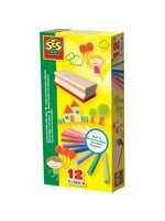 SES SES Kleurkrijtjes met wisser