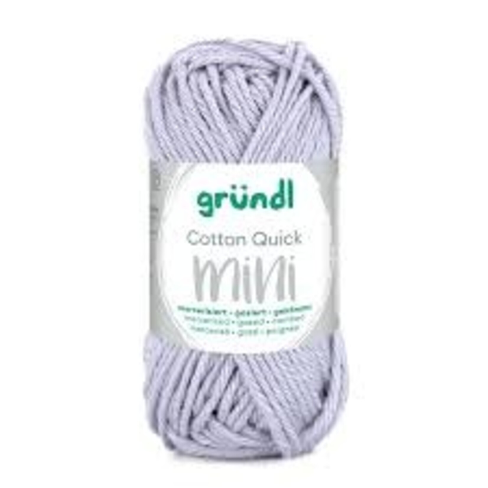 Grundl Grundl Cotton Quick Mini Lichtgrijs (15 gram)