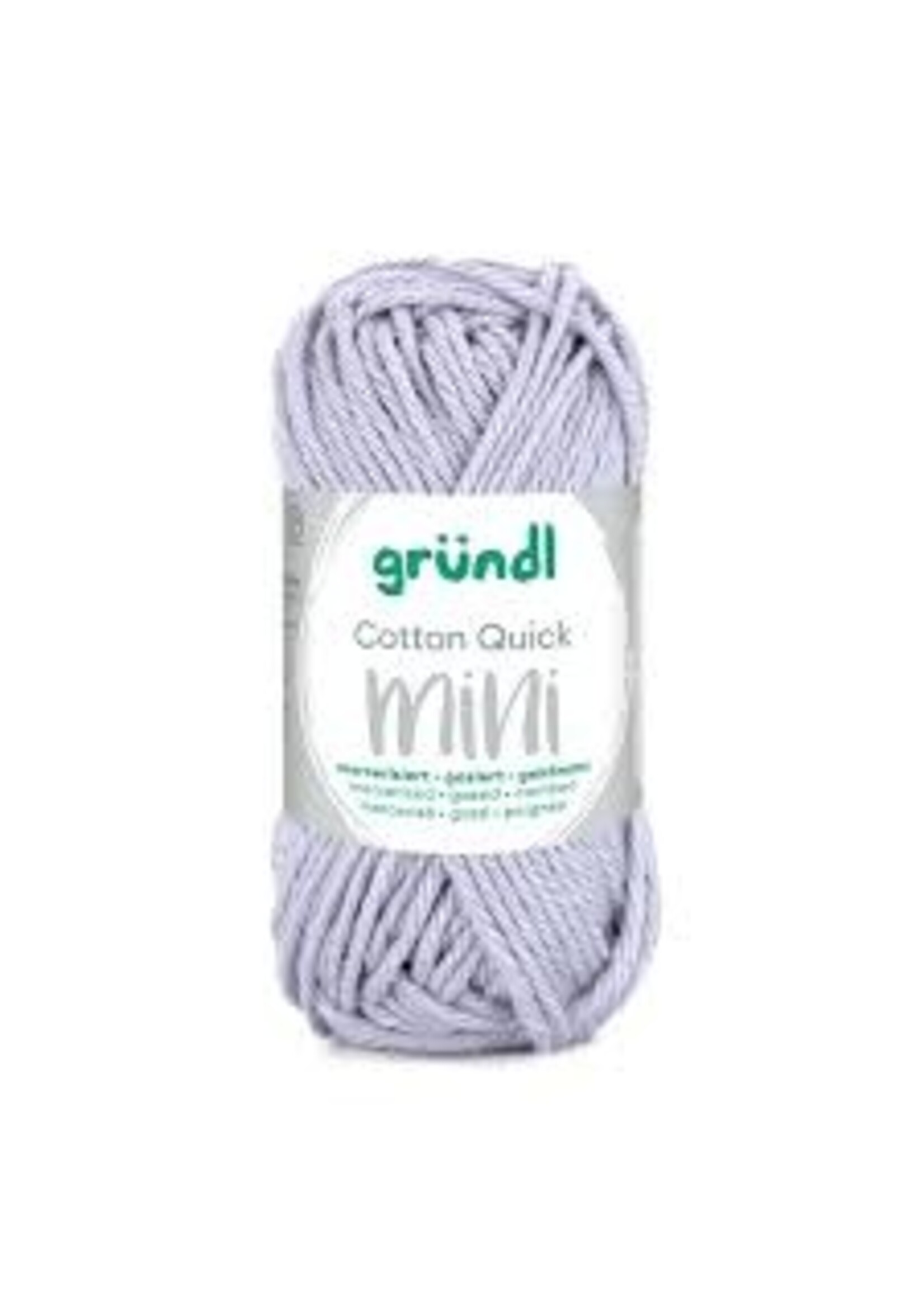Grundl Grundl Cotton Quick Mini Lichtgrijs (15 gram)