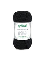 Grundl Grundl Cotton Quick Mini zwart (15 gram)