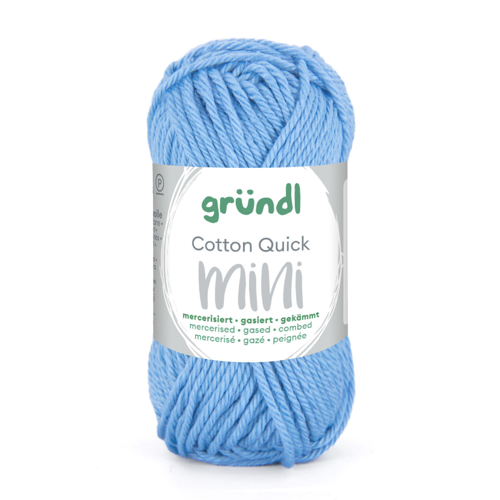 Grundl Grundl Cotton Quick Mini licht blauw (15 gram)