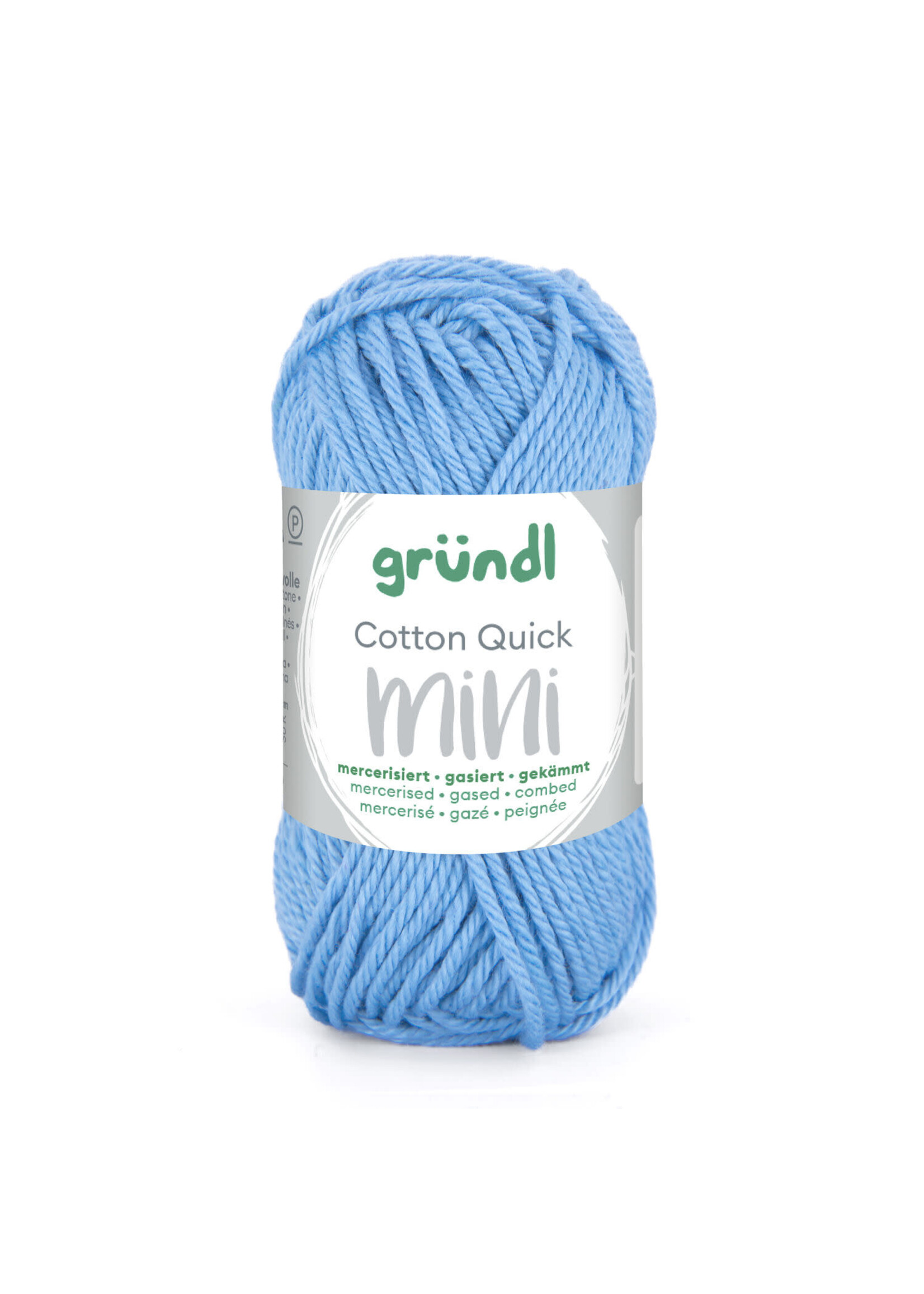 Grundl Grundl Cotton Quick Mini licht blauw (15 gram)