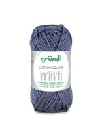 Grundl Grundl Cotton Quick Mini blauw/grijs (15 gram)