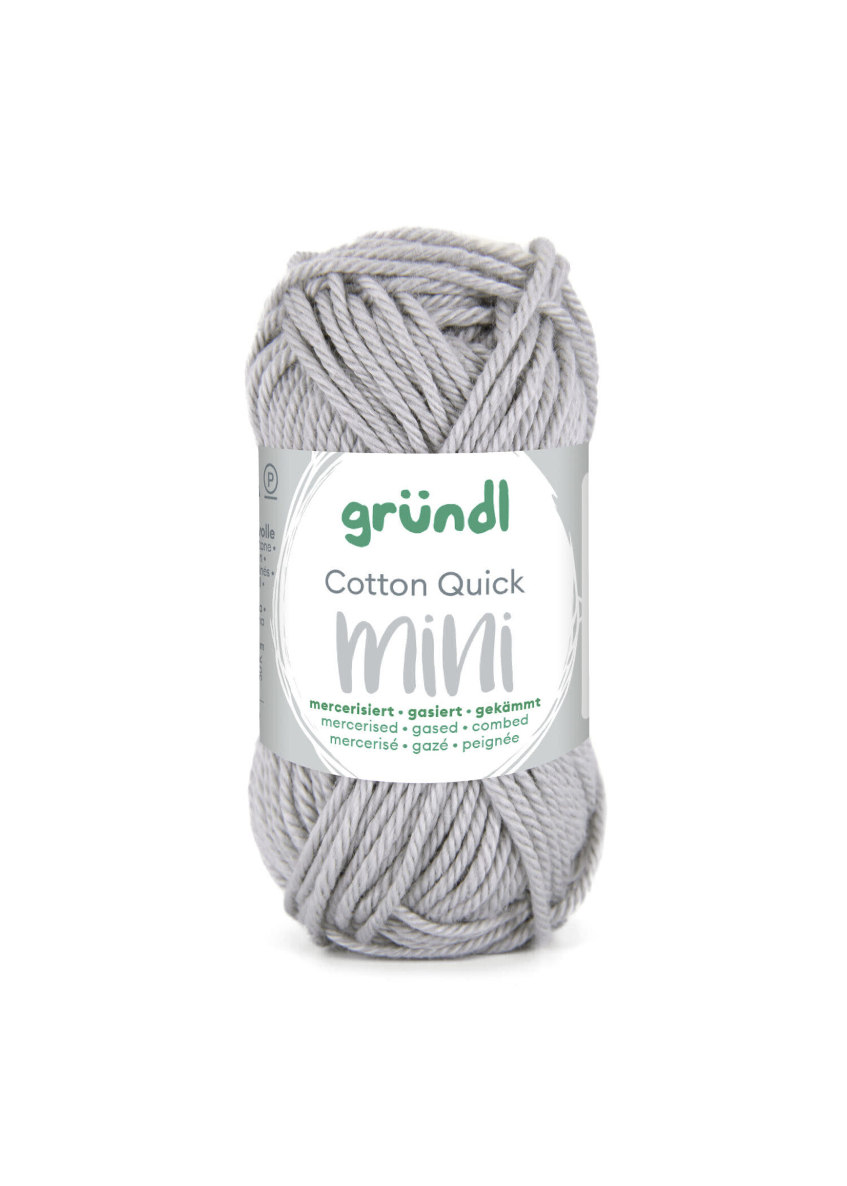 Grundl Grundl Cotton Quick Mini Grijs (15 gram)