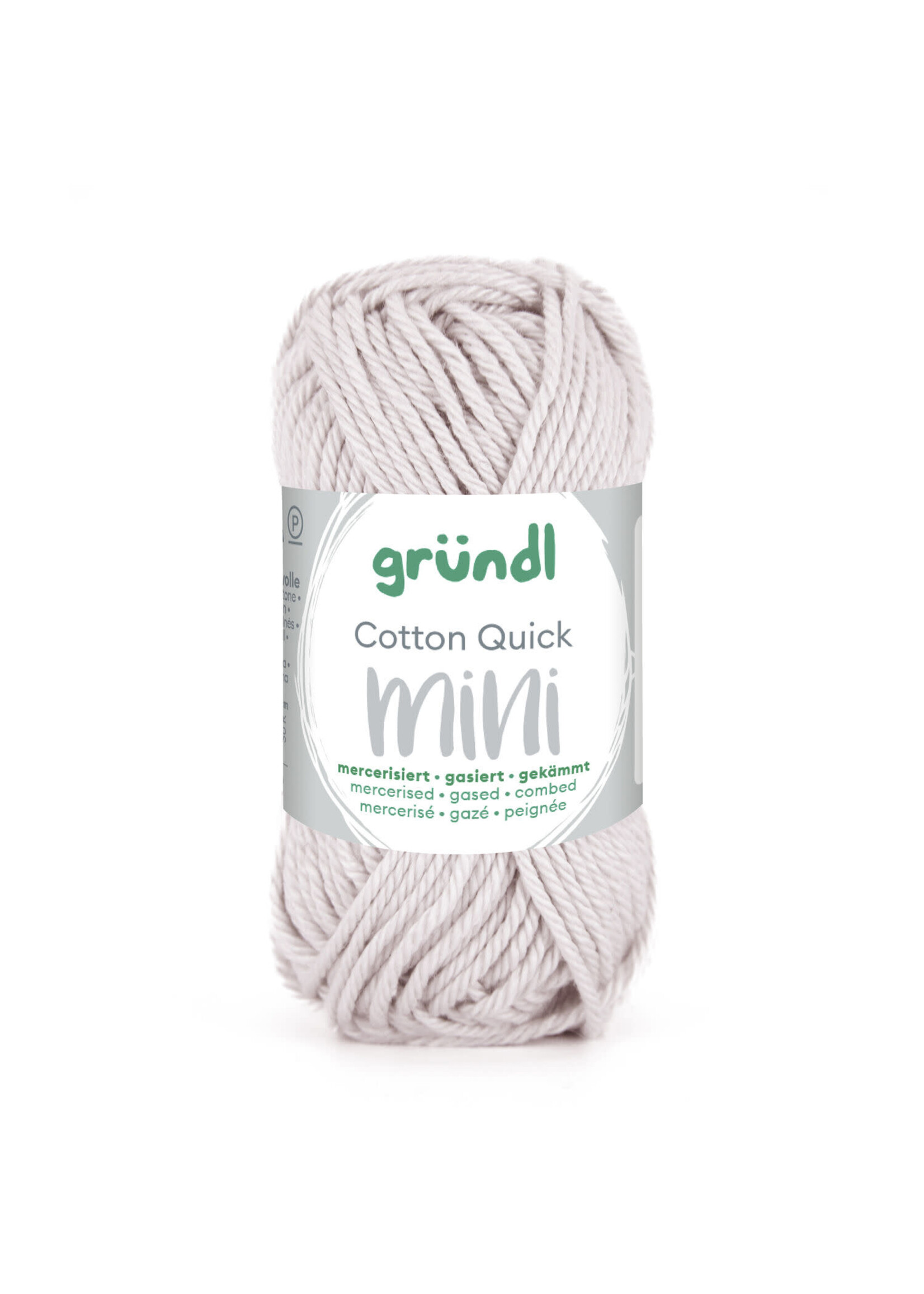 Grundl Grundl Cotton Quick Mini licht grijs (15 gram)