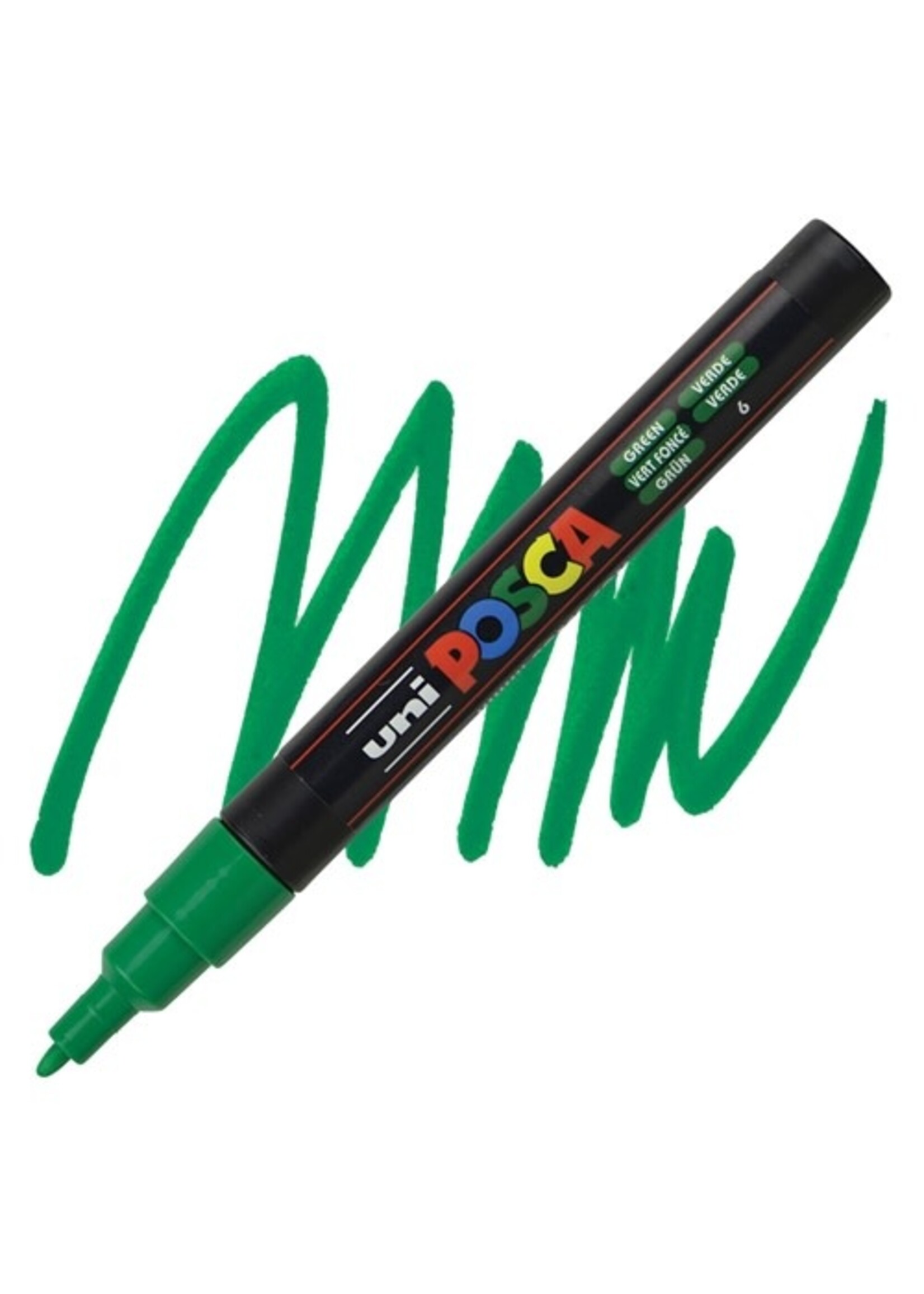Posca Uni Posca Verfmarker 3M Donkergroen