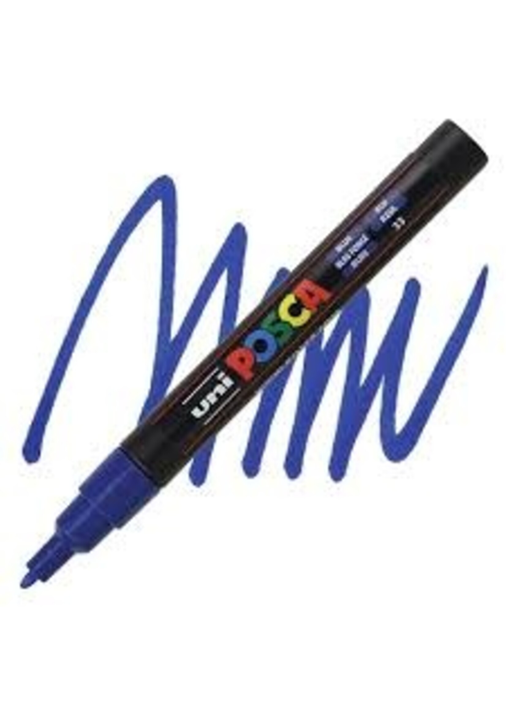 Posca Uni Posca Verfmarker 3M Donkerblauw