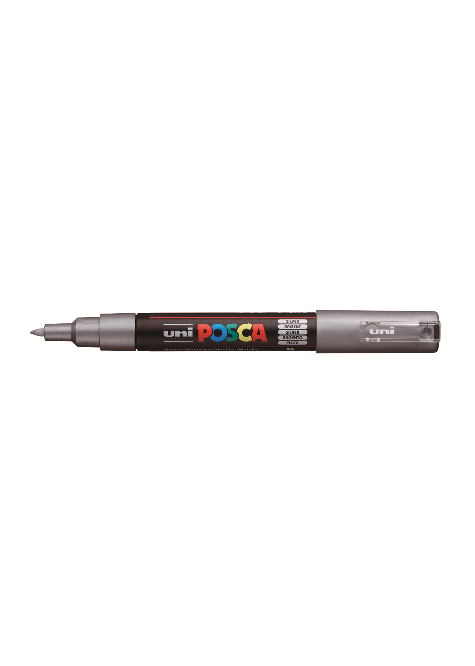 Posca Uni Posca Verfmarker 1MC Zilver