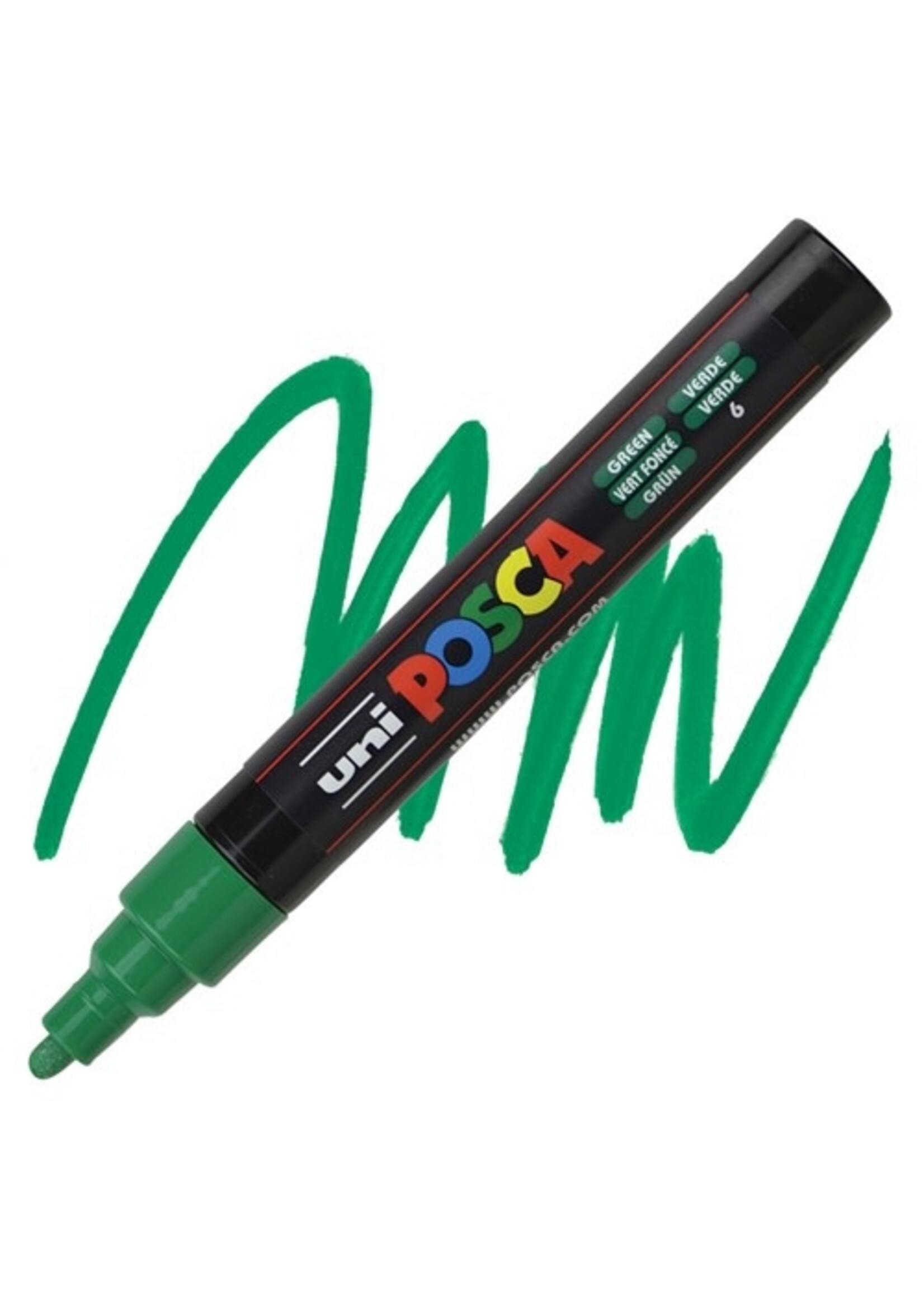 Posca Uni Posca Verfmarker 5M Donkergroen