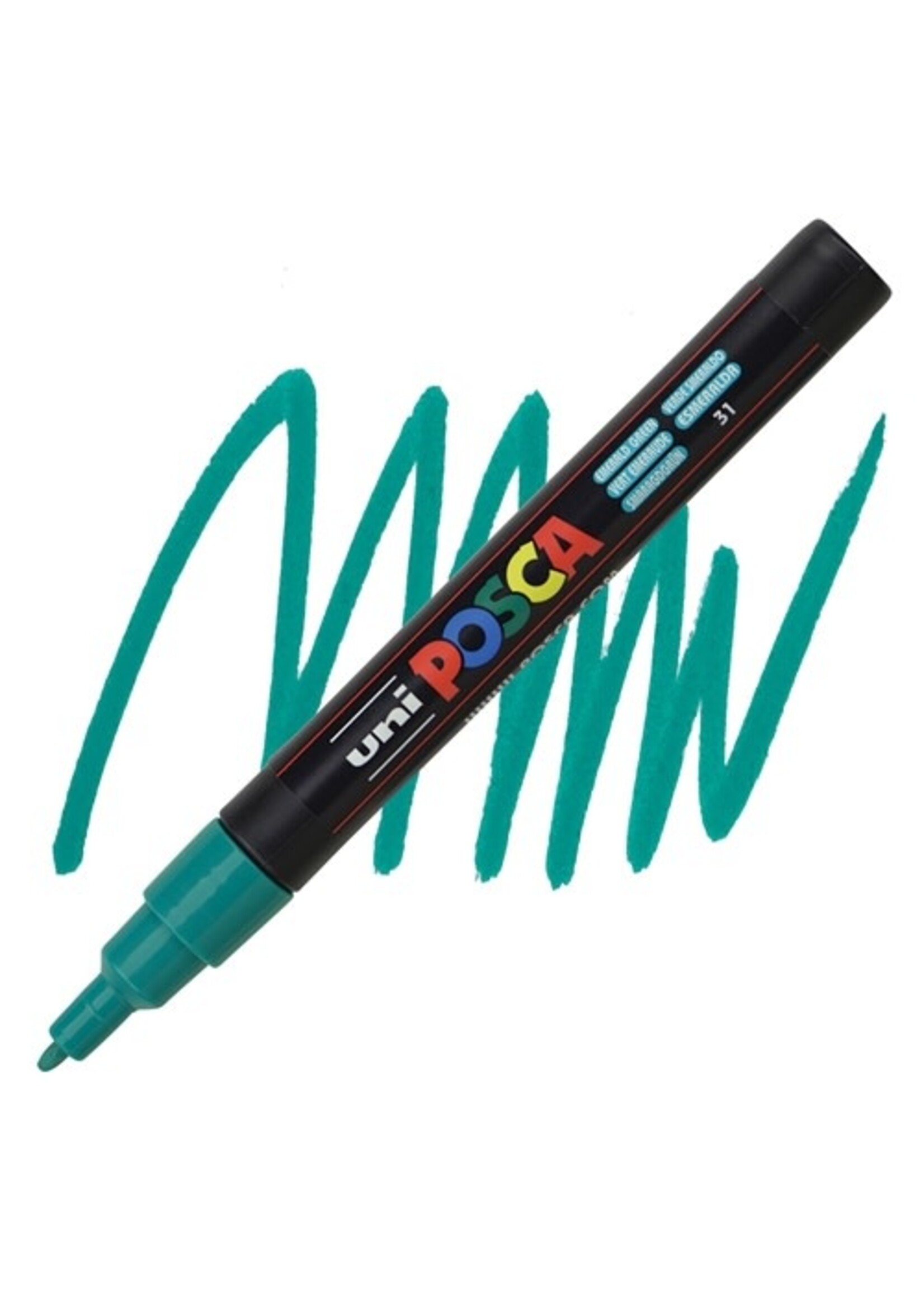 Posca Uni Posca Verfmarker 3M Smaragd Groen