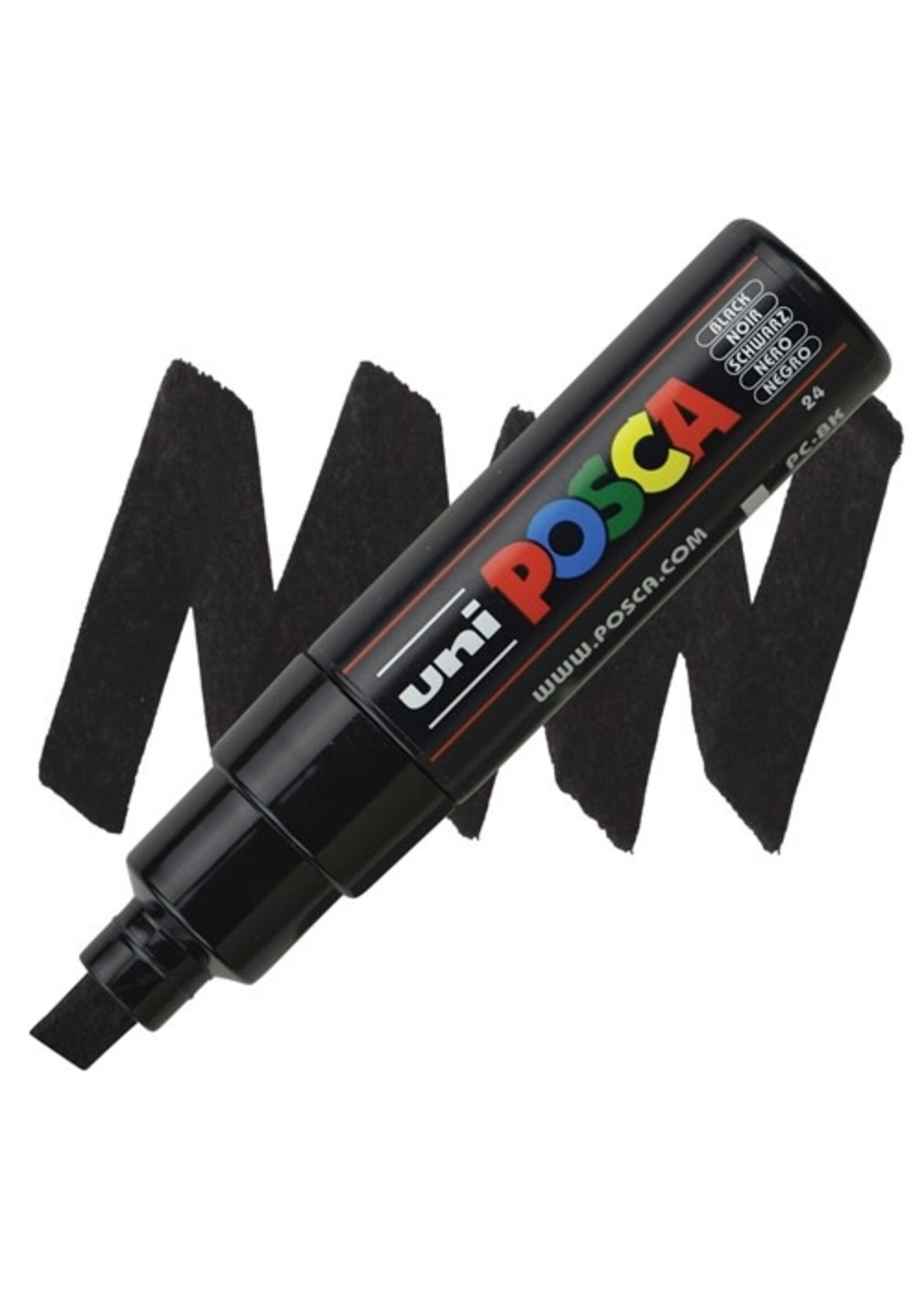 Posca Uni Posca Verfmarker 8K Zwart