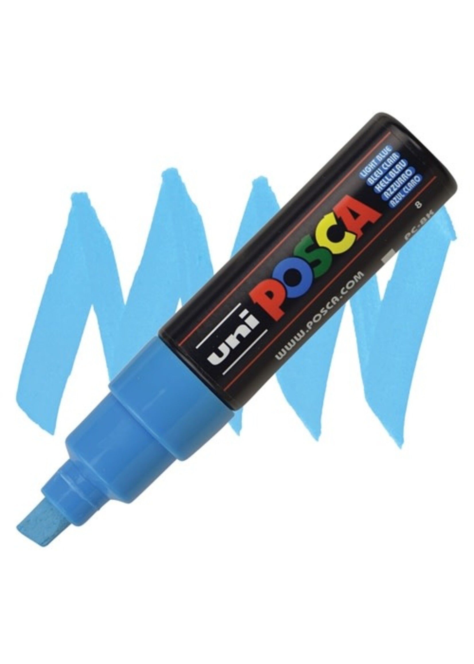 Posca Uni Posca Verfmarker 8K Lichtblauw