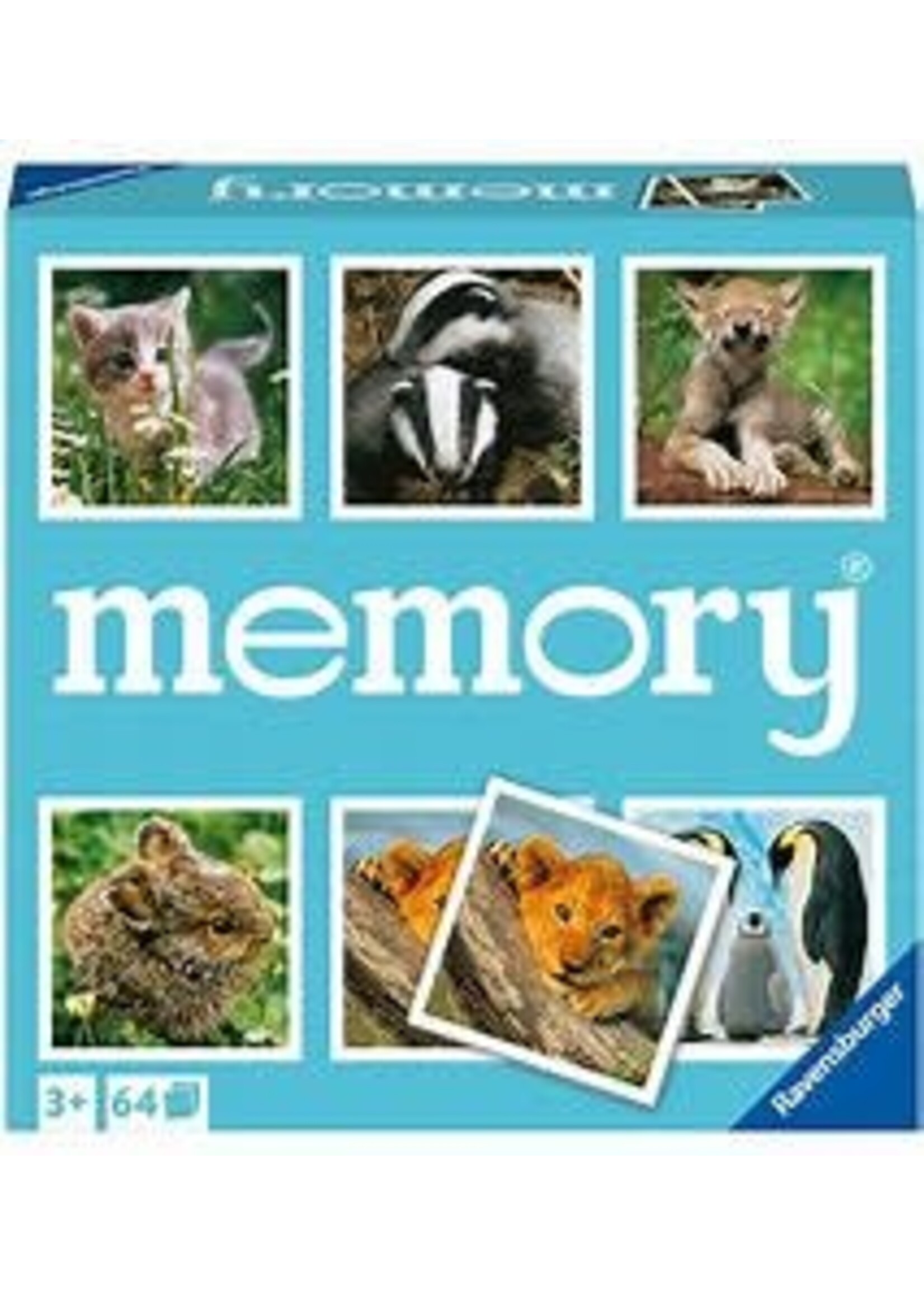 Ravensburger Ravensburger Memory Jonge Dieren