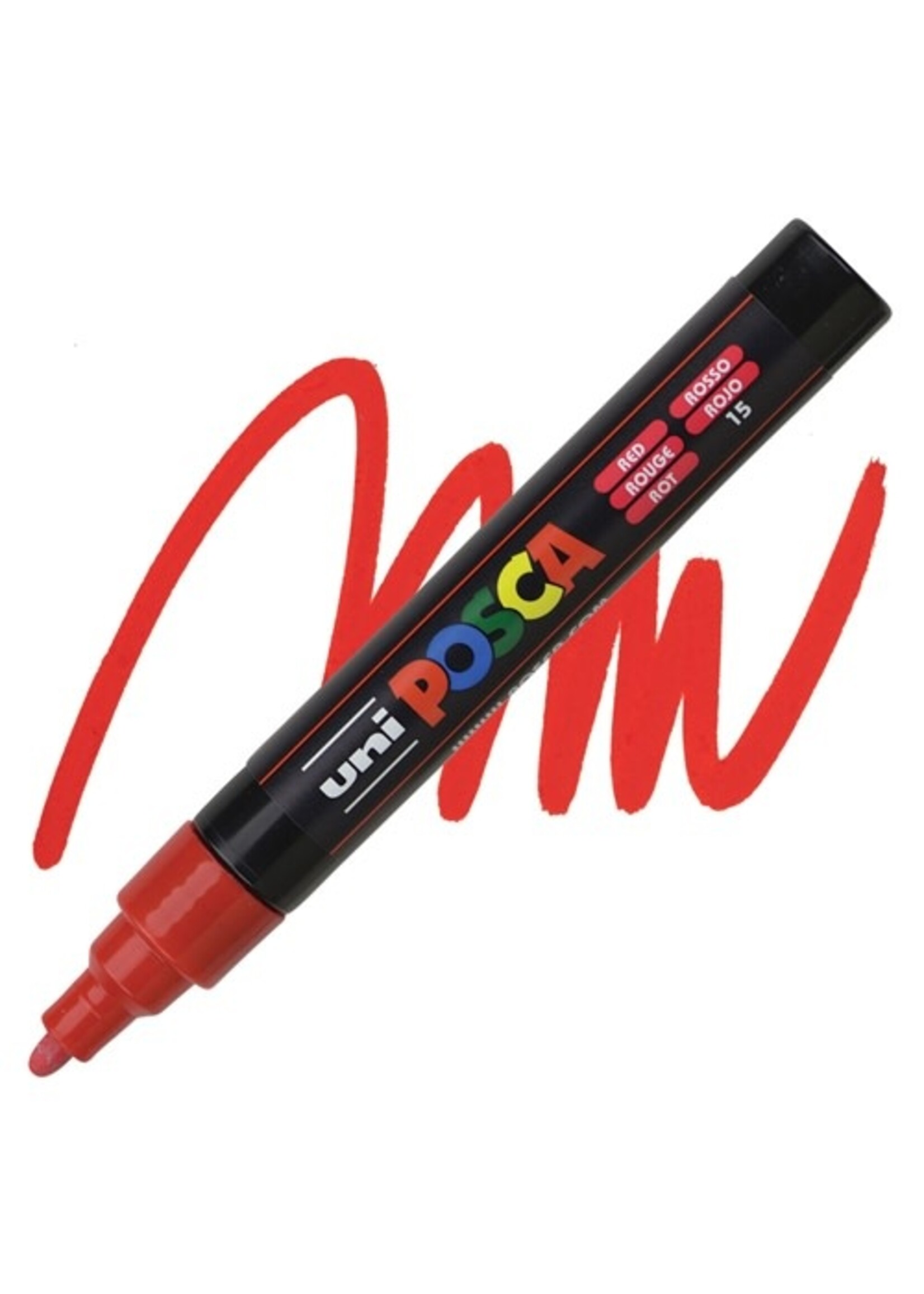 Posca Uni Posca Verfmarker 5M Rood