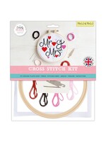 Simple Make Kruissteek Kit - Dhr En Mevr