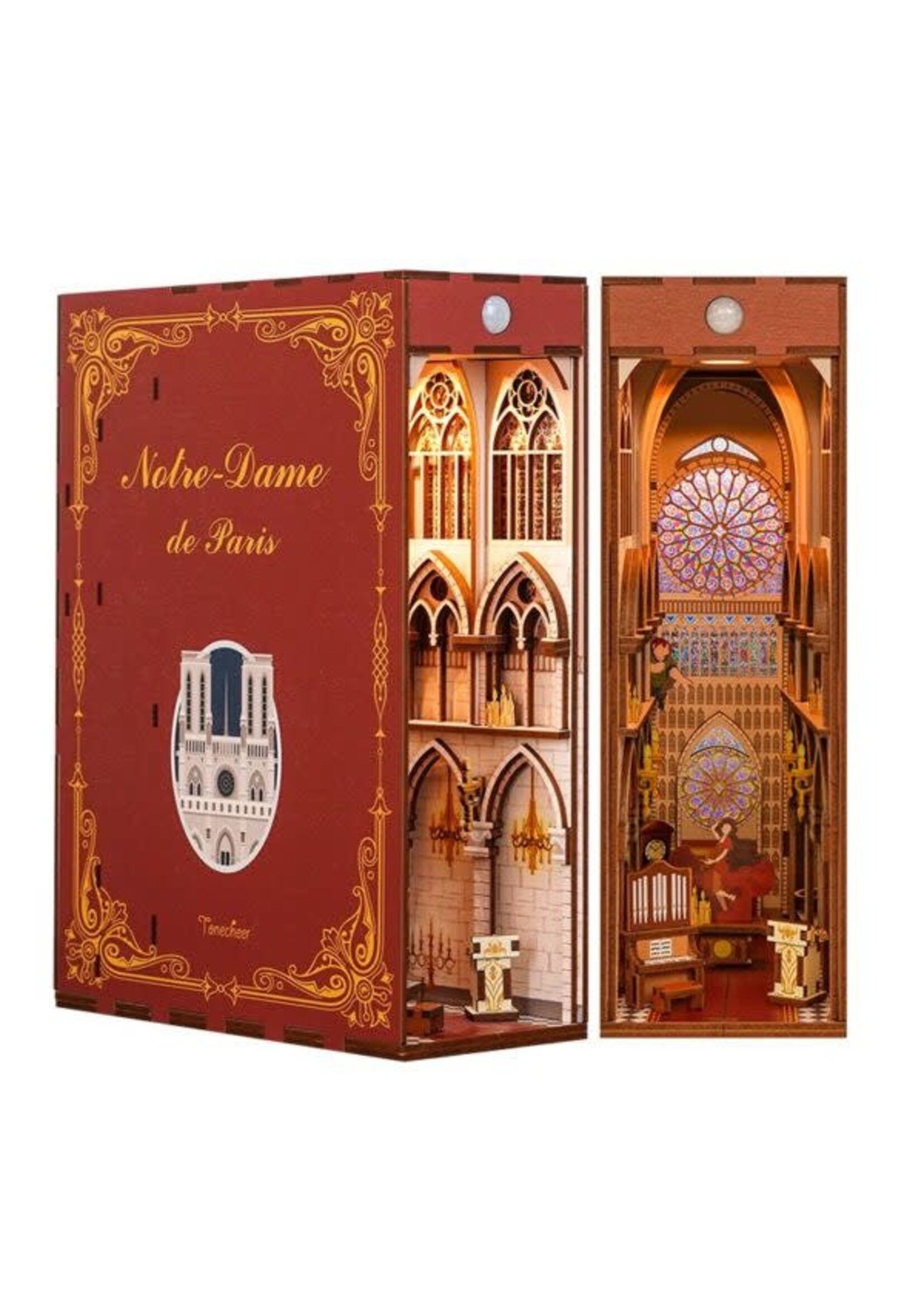 Tonecheer DIY Book Nook Boekensteun Notre Dame de Paris