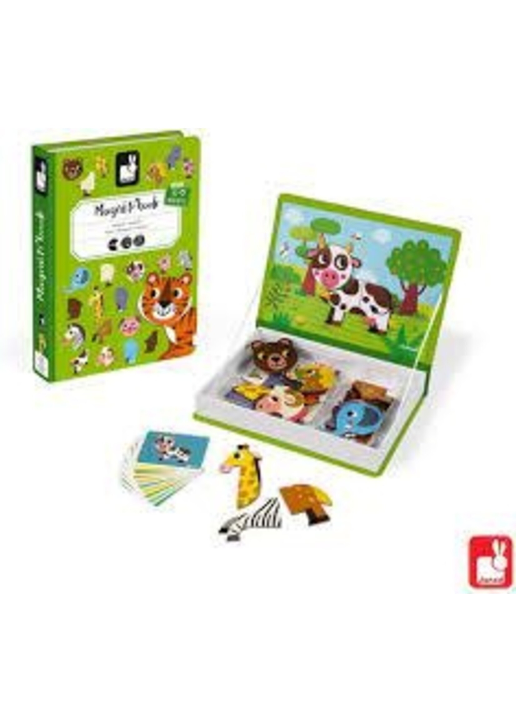 Janod Janod Magnetibook - Dieren