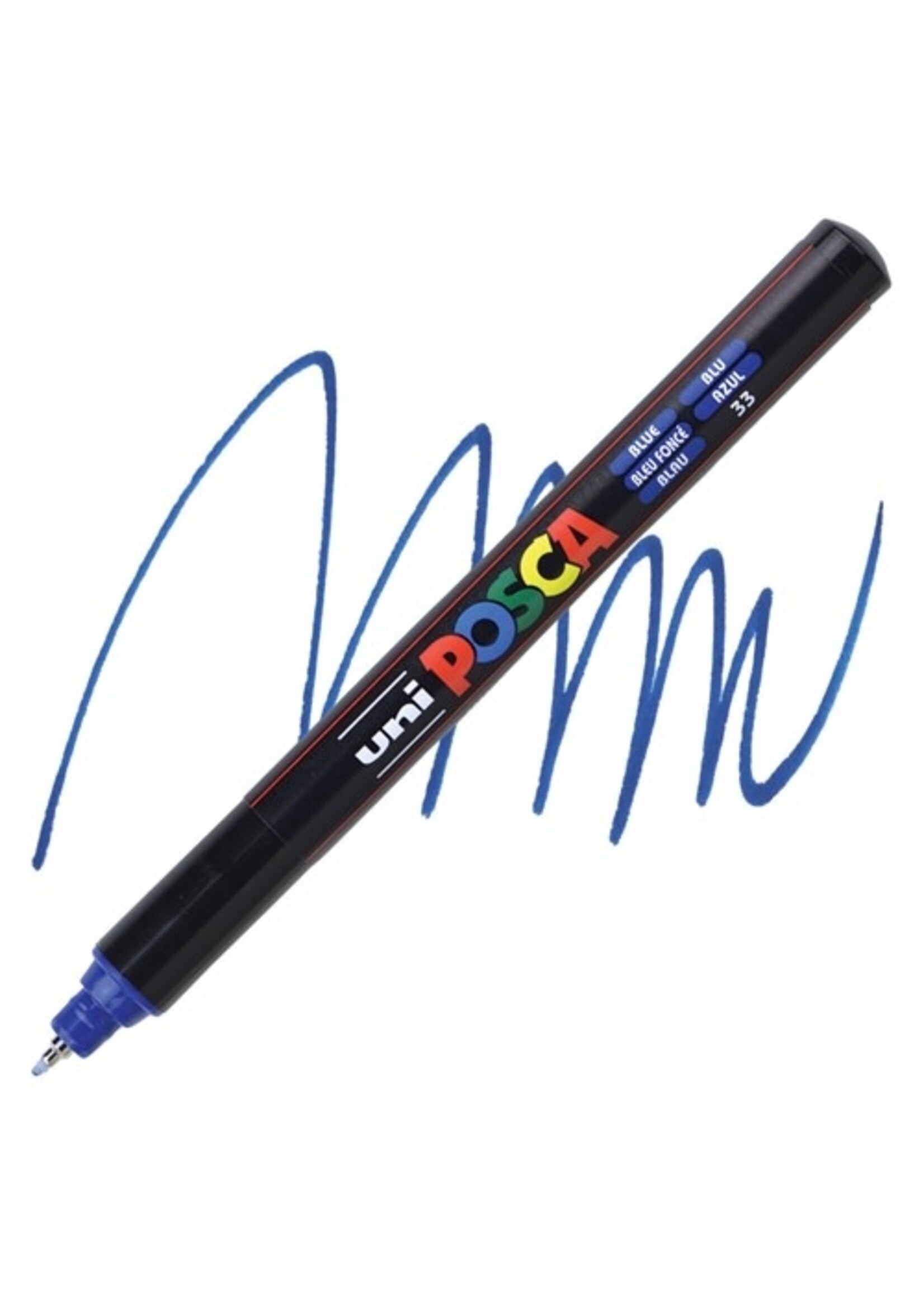 Posca Uni Posca Verfmarker 1MR Donkerblauw