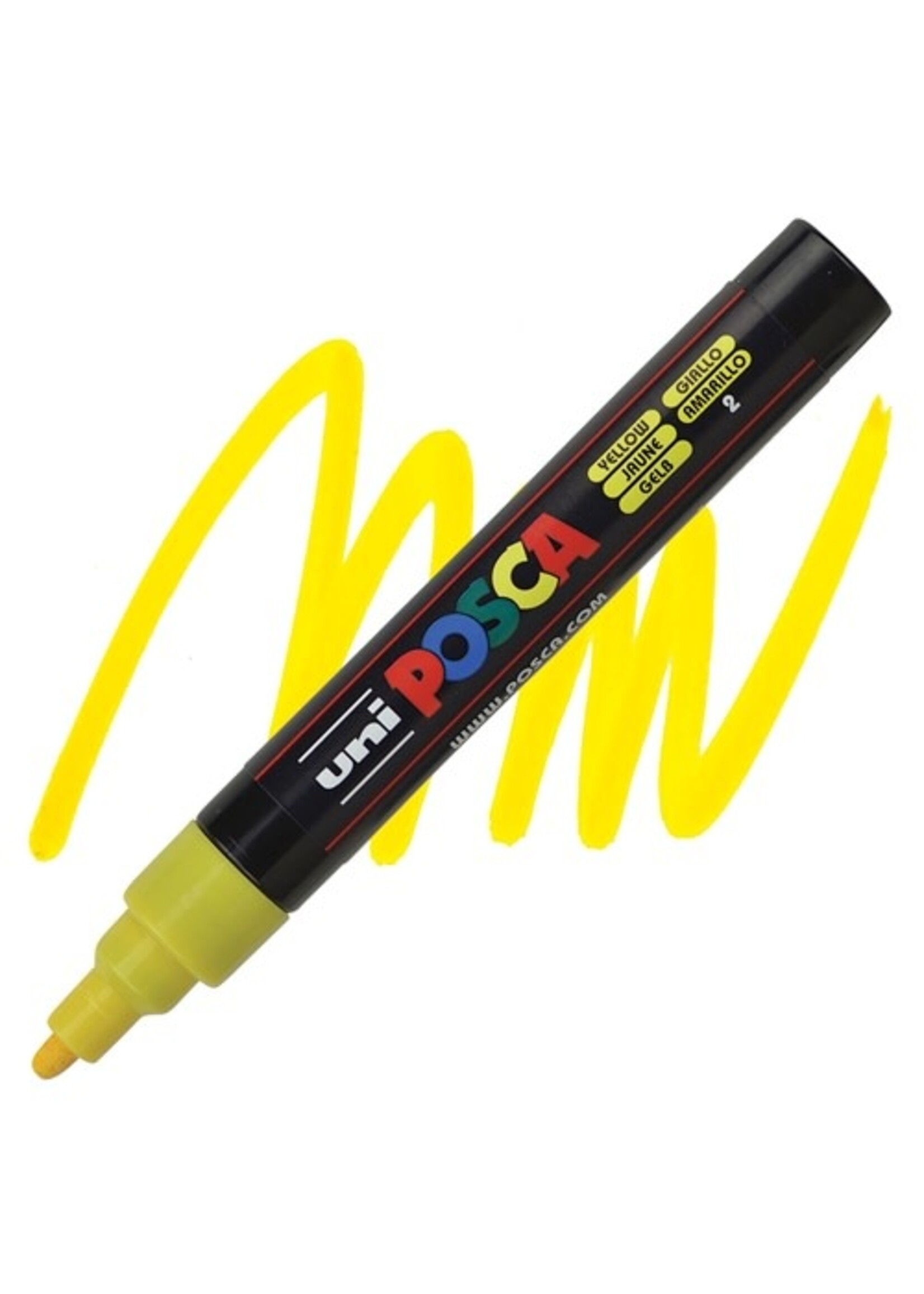Posca Uni Posca Verfmarker 5M Geel