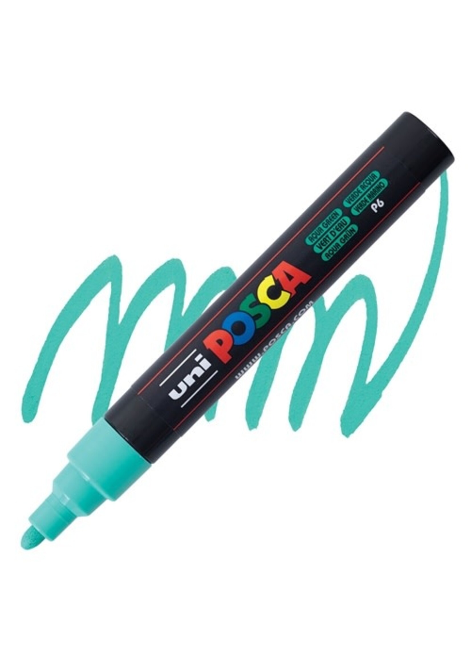 Posca Uni Posca Verfmarker 5M Aqua Groen