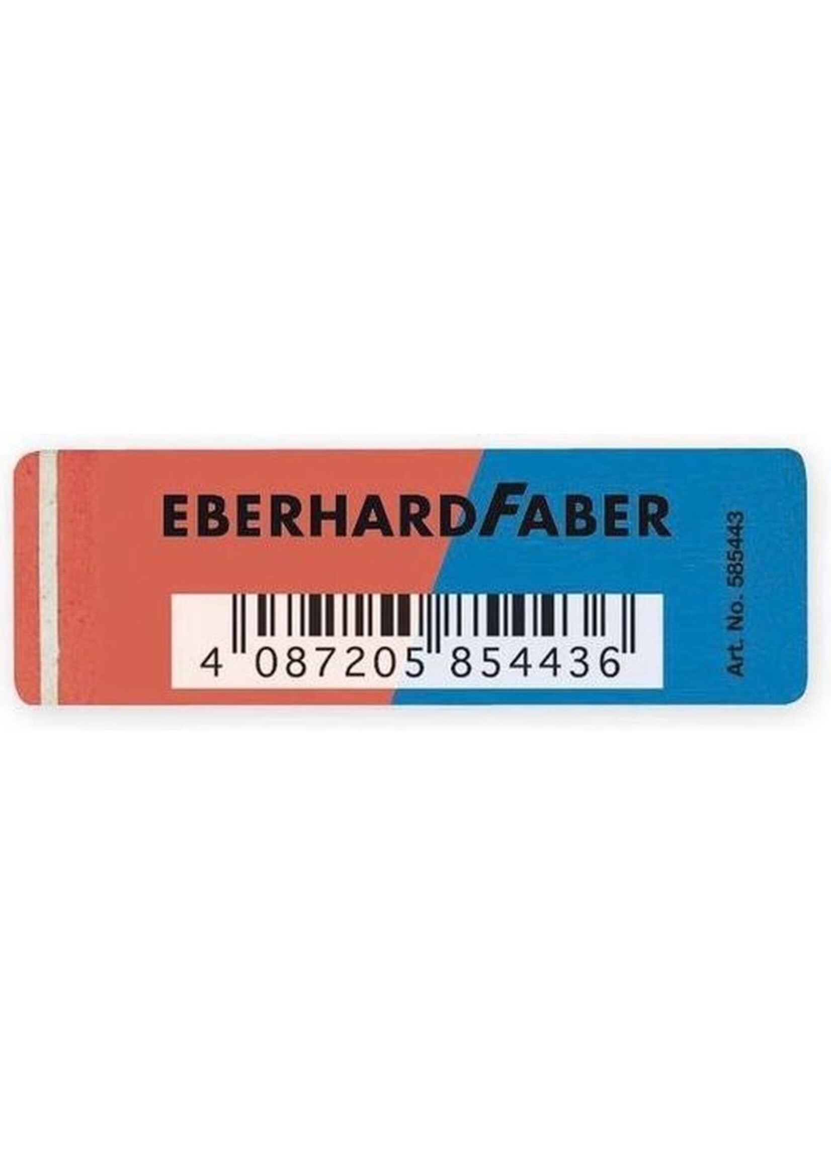 Eberhard Faber Gum Eberhard Faber inkt/potlood rood/blauw
