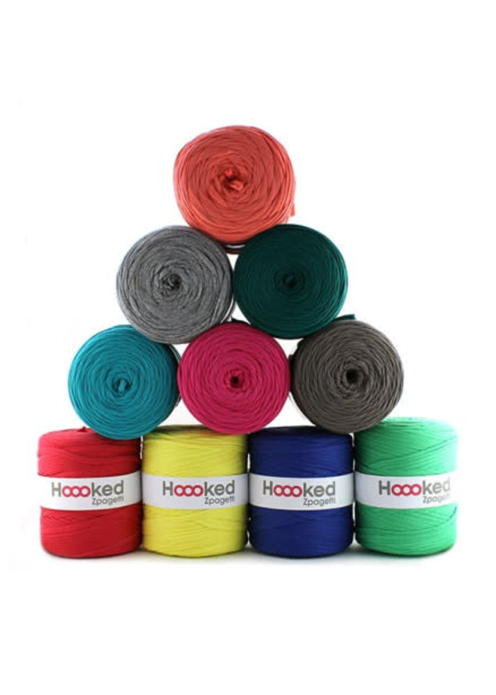 Hoooked Hoooked Zpagvetti diverse kleuren (700 gram)