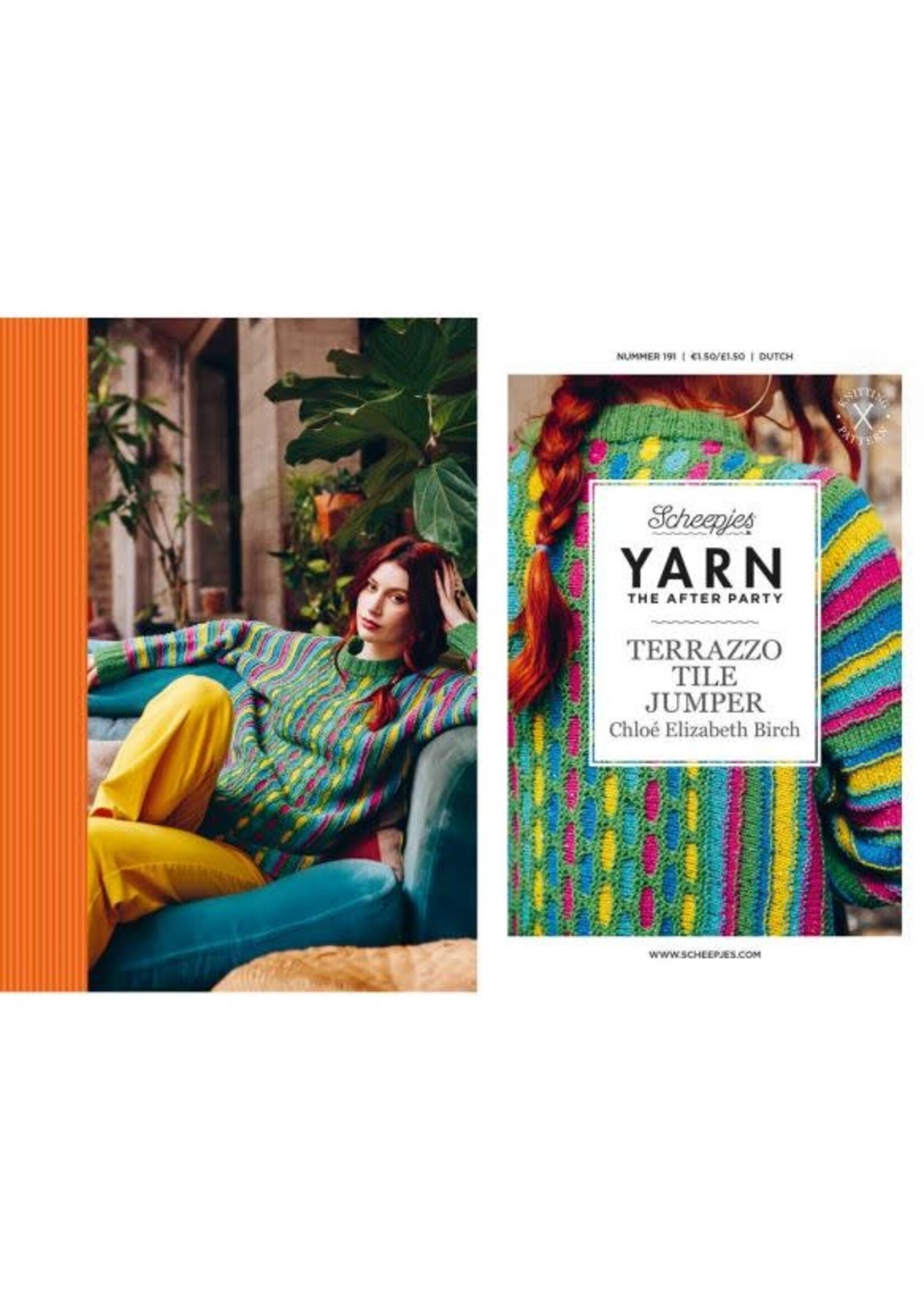 Scheepjes YARN The After Party nr.191 Terrazzo Tile Jumper NL
