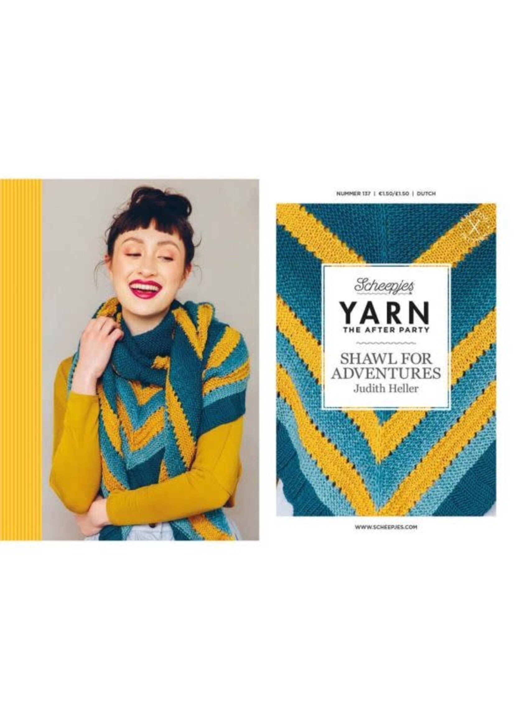 Boek YARN The After Party nr.137 Shawl for Adventures NL
