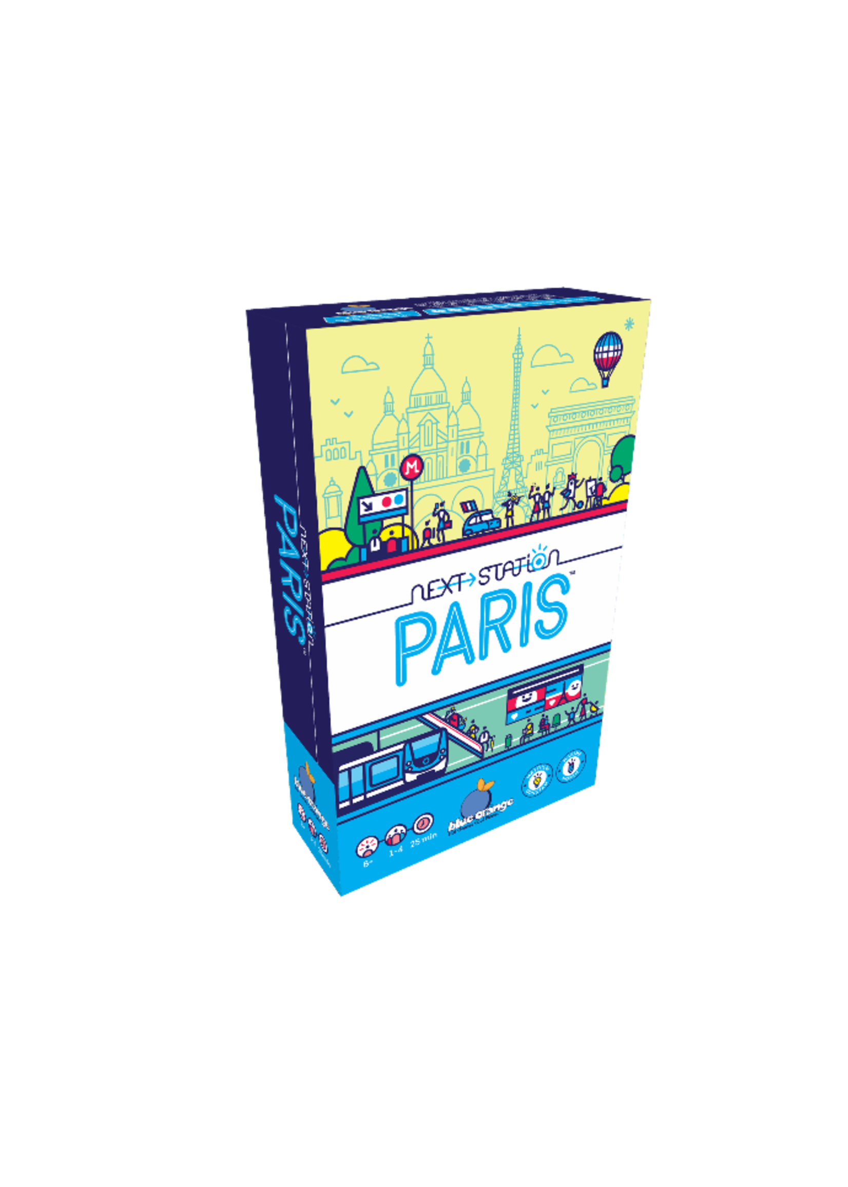 Blue Orange Next Station Paris