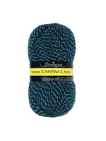 Scheepjes Scheepjes noorse sokkenwol Markoma  groen, zwart, blauw 100 gram