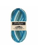 Scheepjes Scheepjes Arcadia 100 gram - 906 Oasis (blauw/groen  gemeleerd)
