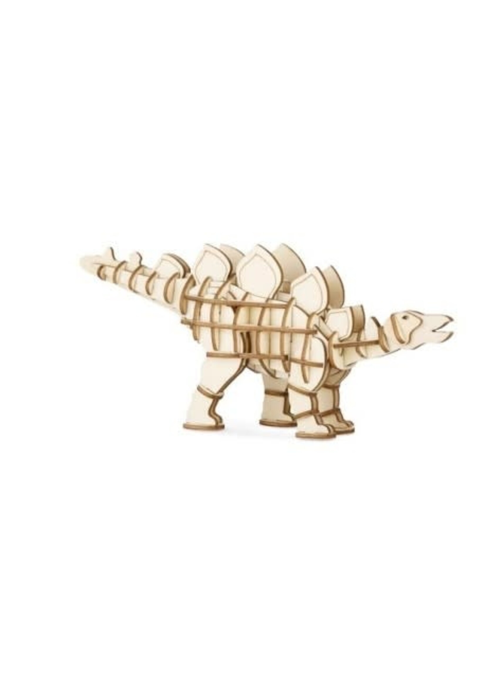 Kikkerland Kikkerland Houten 3D puzzel - Stegosaurus