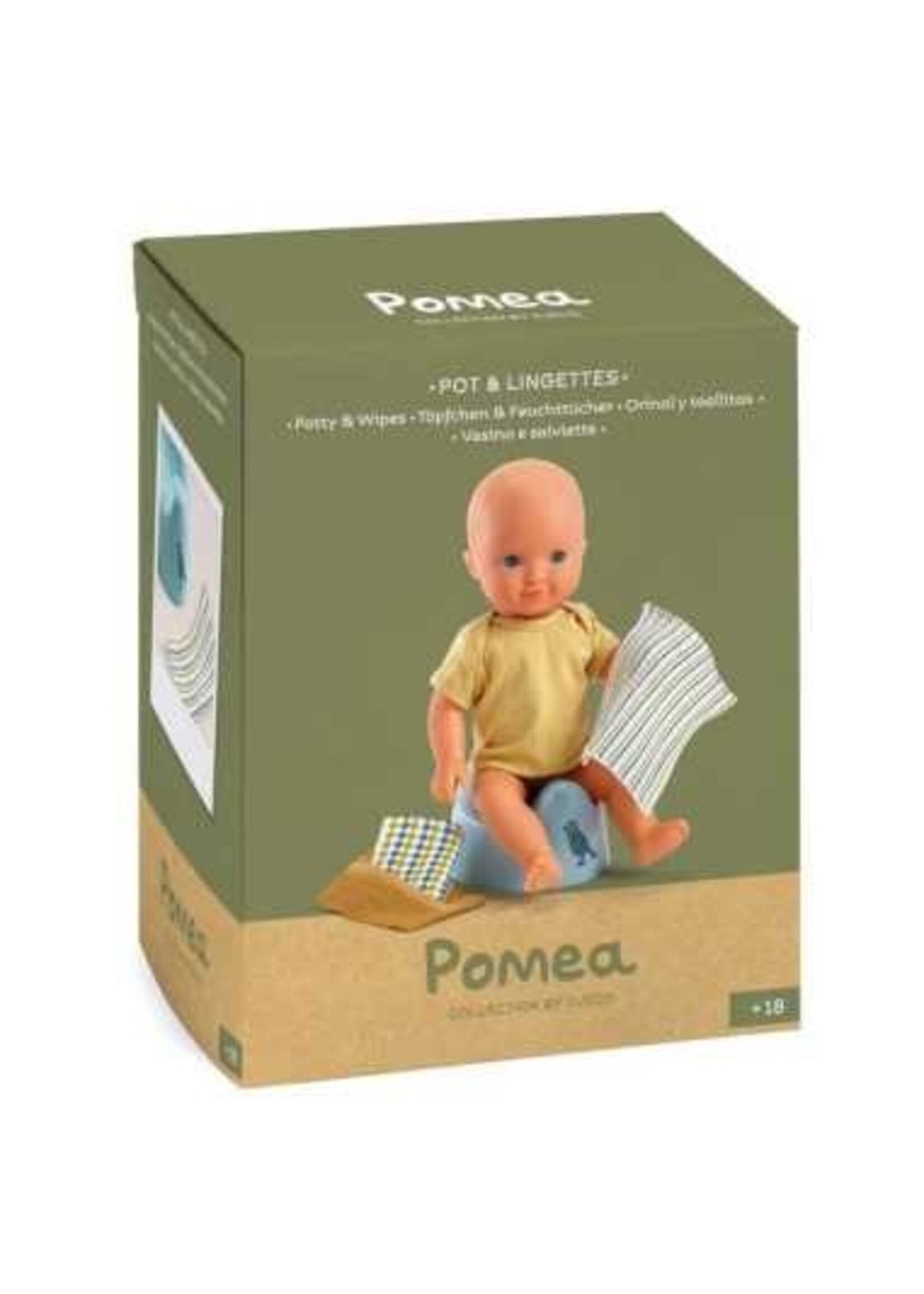 Djeco Djeco 7853 Pomea - Potje en doekjes set