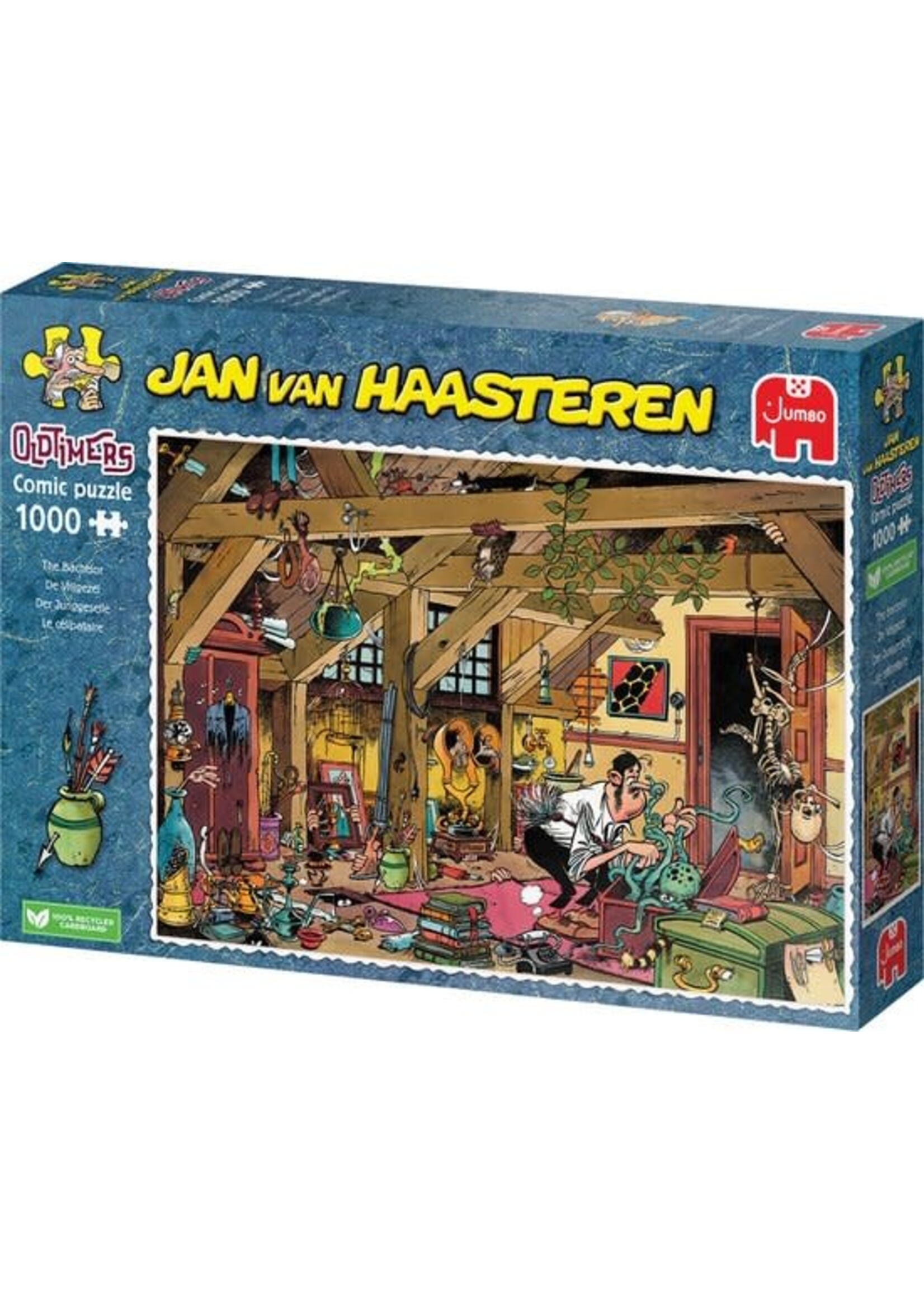 Jumbo Jan van Haasteren Puzzel Oldtimers-De Vrijgezel (1000 stukjes)