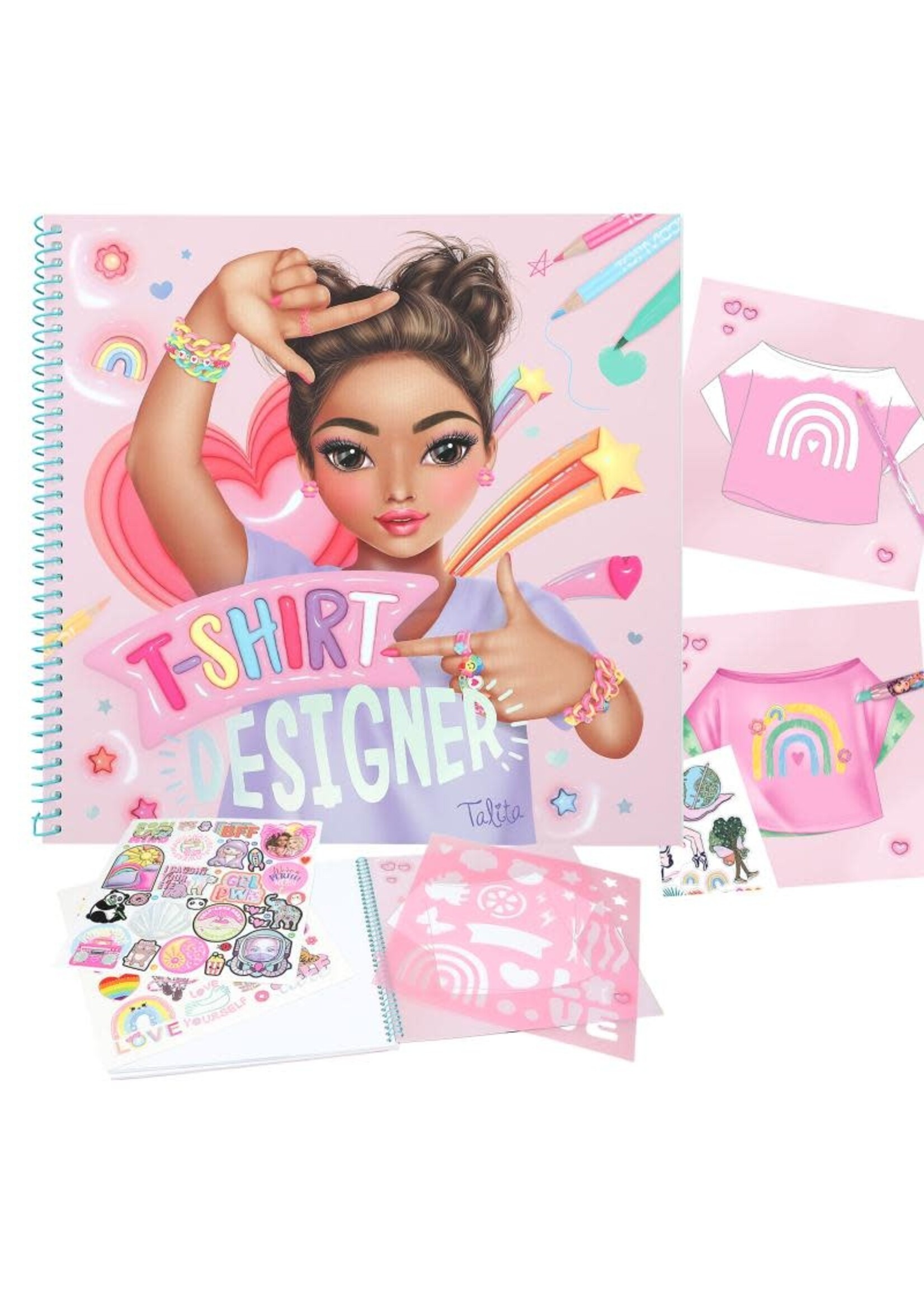 TopModel TOPModel T-shirt Designer kleurboek