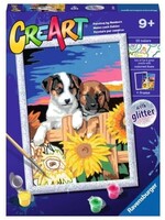 Ravensburger CreArt - Sunset Paw-fection