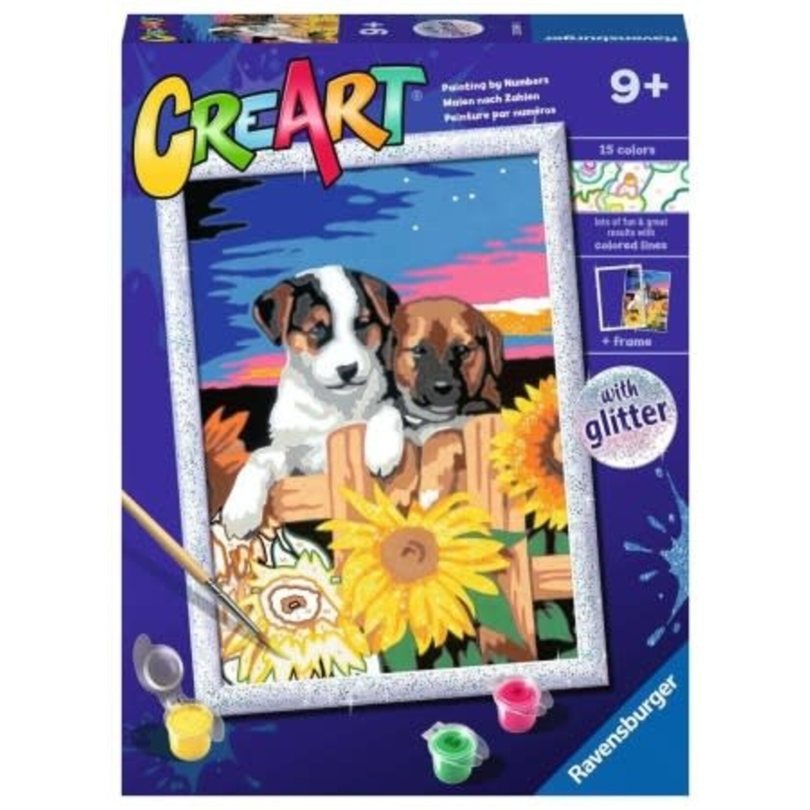 Ravensburger CreArt - Sunset Paw-fection